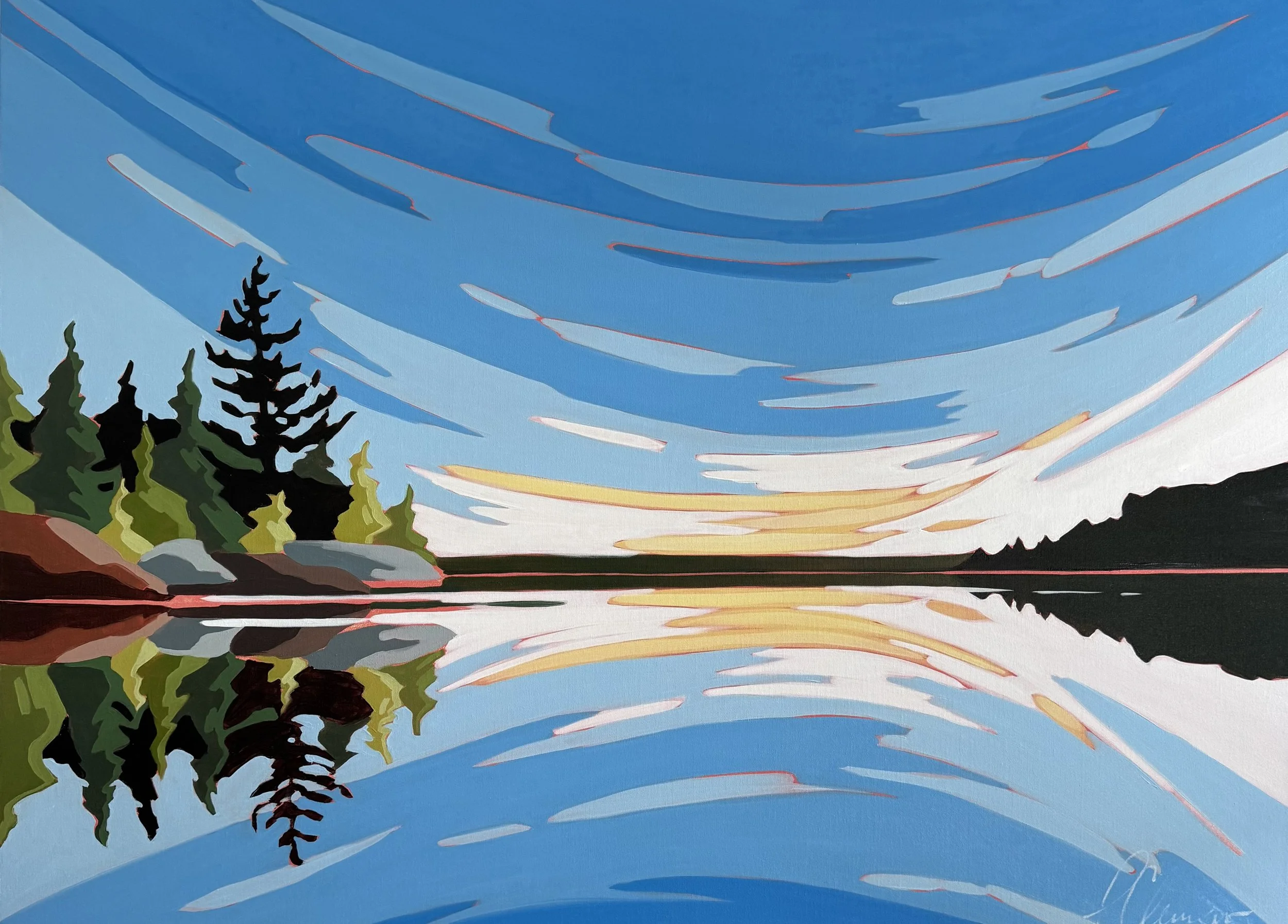 "Basking in Blue"
36x48
Oil on Canvas
$3,000
Available through Cloud Gallery
