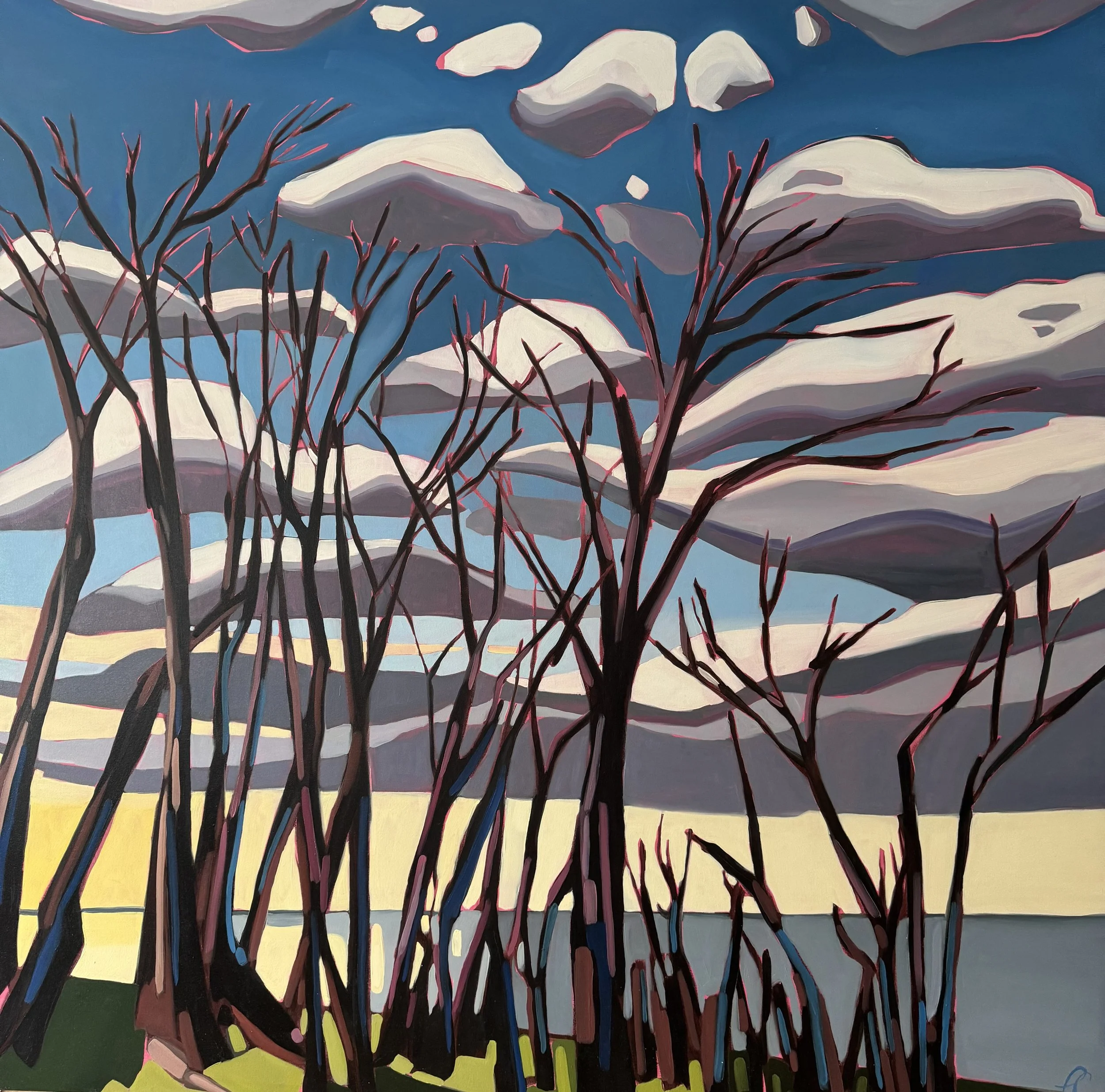 "Through the Trees is Where I'll Be"
60x60 
Oil on Canvas
$6,300
Available Direct through Artist