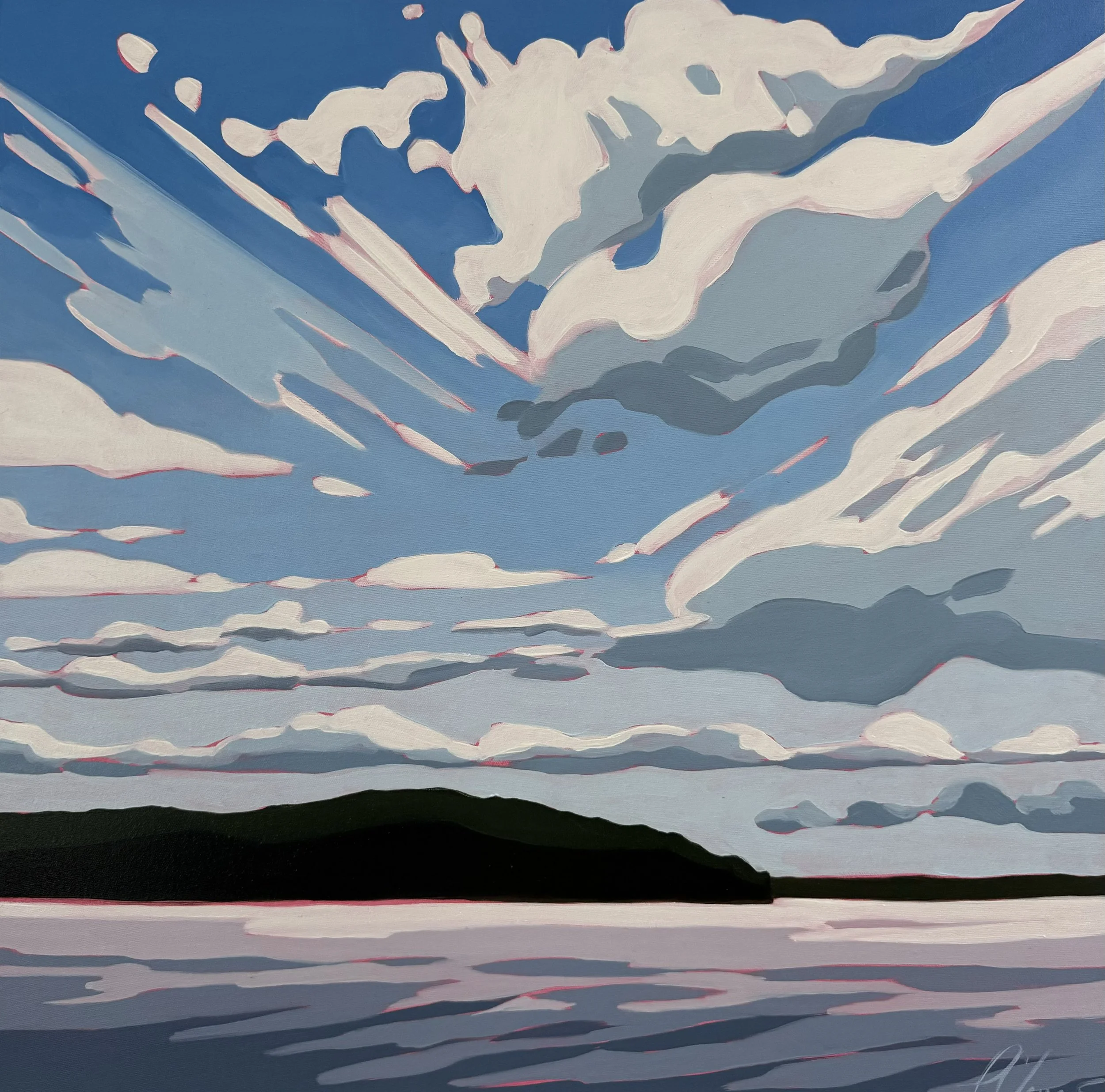 "Clouds on Parade"
24x24
Oil on Canvas
$1,000
Available through Canvas Gallery