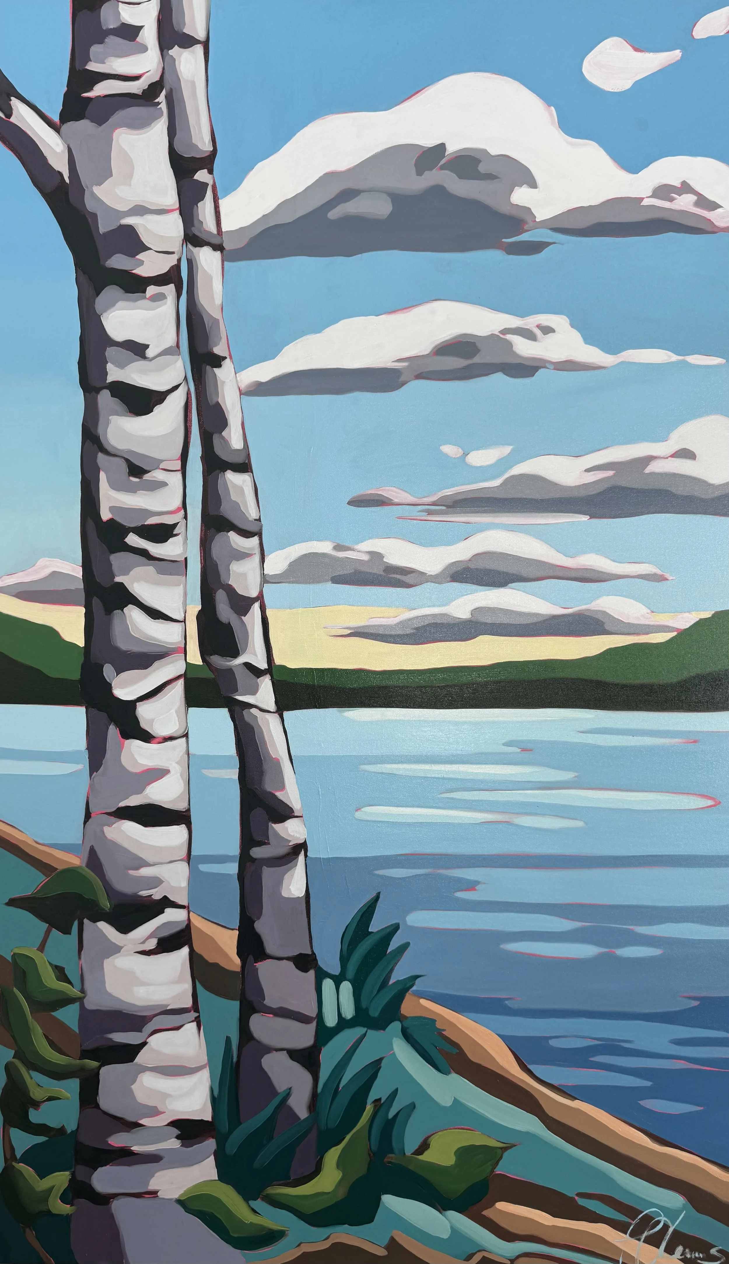 "Lean on Me"
60x36
Oil on Canvas
$3,750
Available through Cloud Gallery