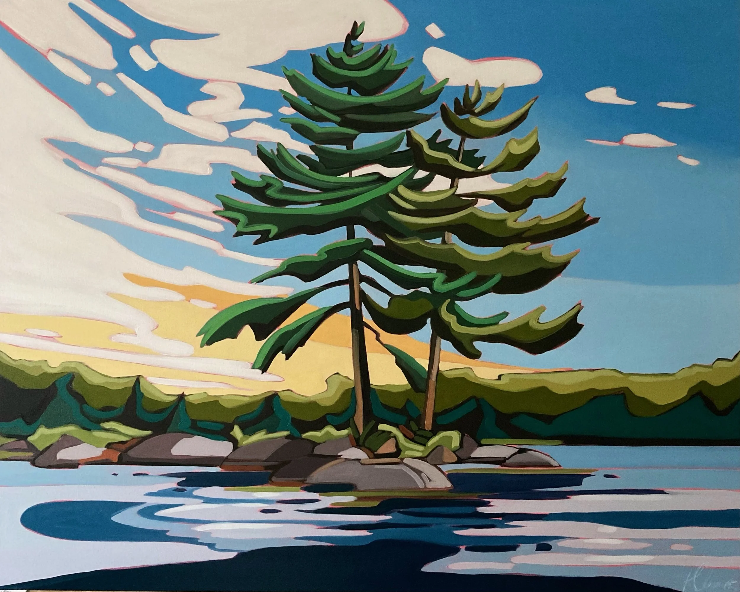 "Sunset for Two"
48x60
SOLD