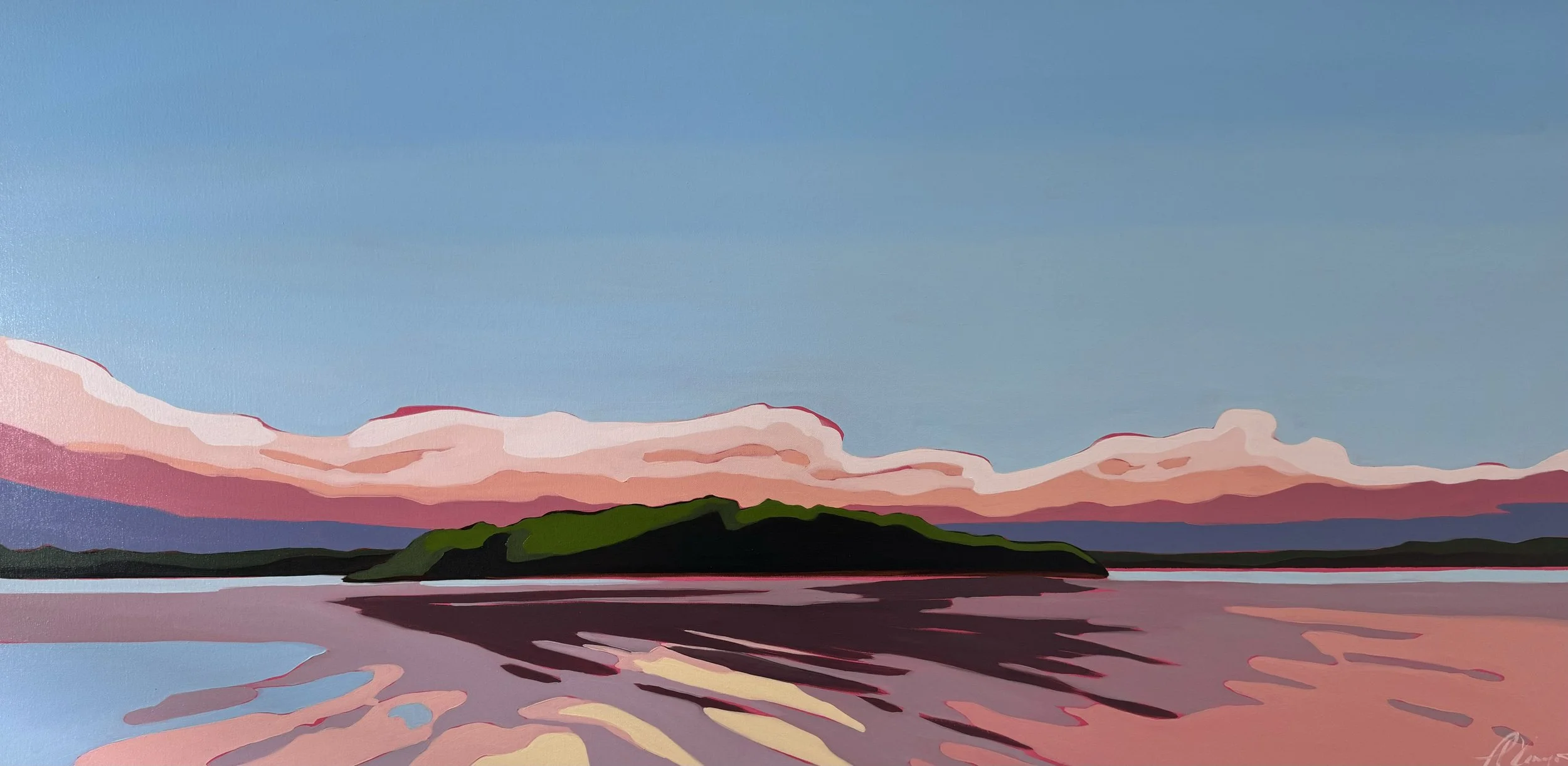 "It's Like a Dream"
30x60
Oil on Canvas
$3,100 
Available through County Creative Gallery