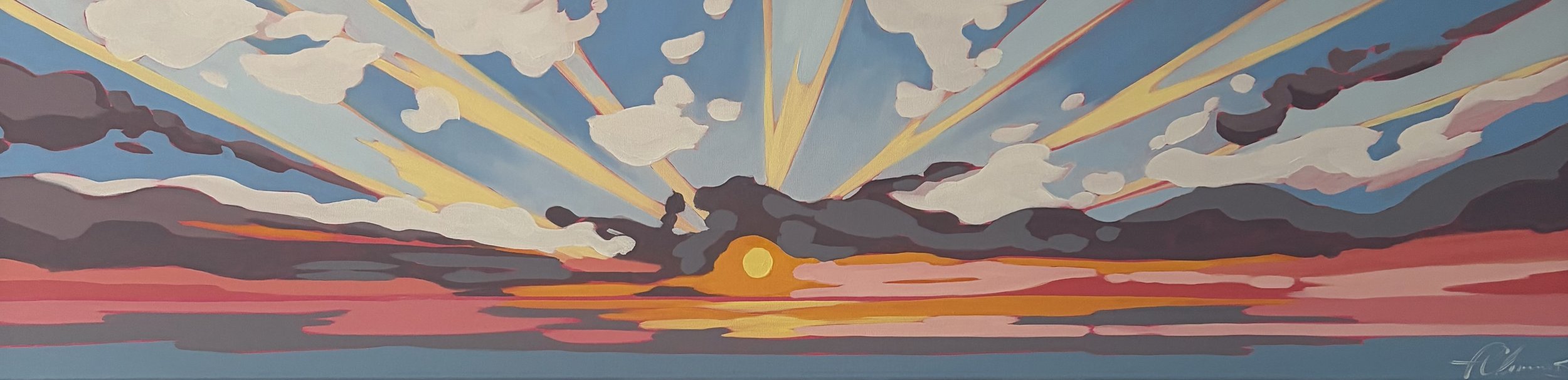 "A Celebration"
12x48
Oil on Canvas
$1,000
Available directly through artist