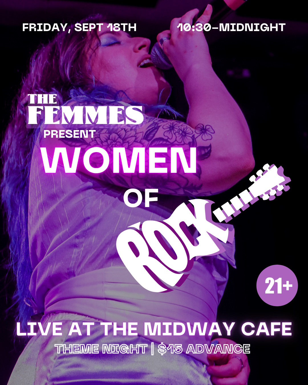 The Femmes Present: WOMEN OF ROCK