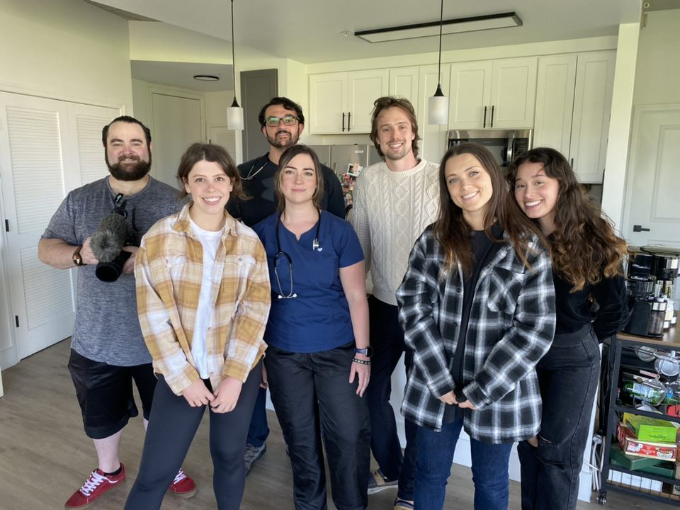 Making a short film with friends from acting class!