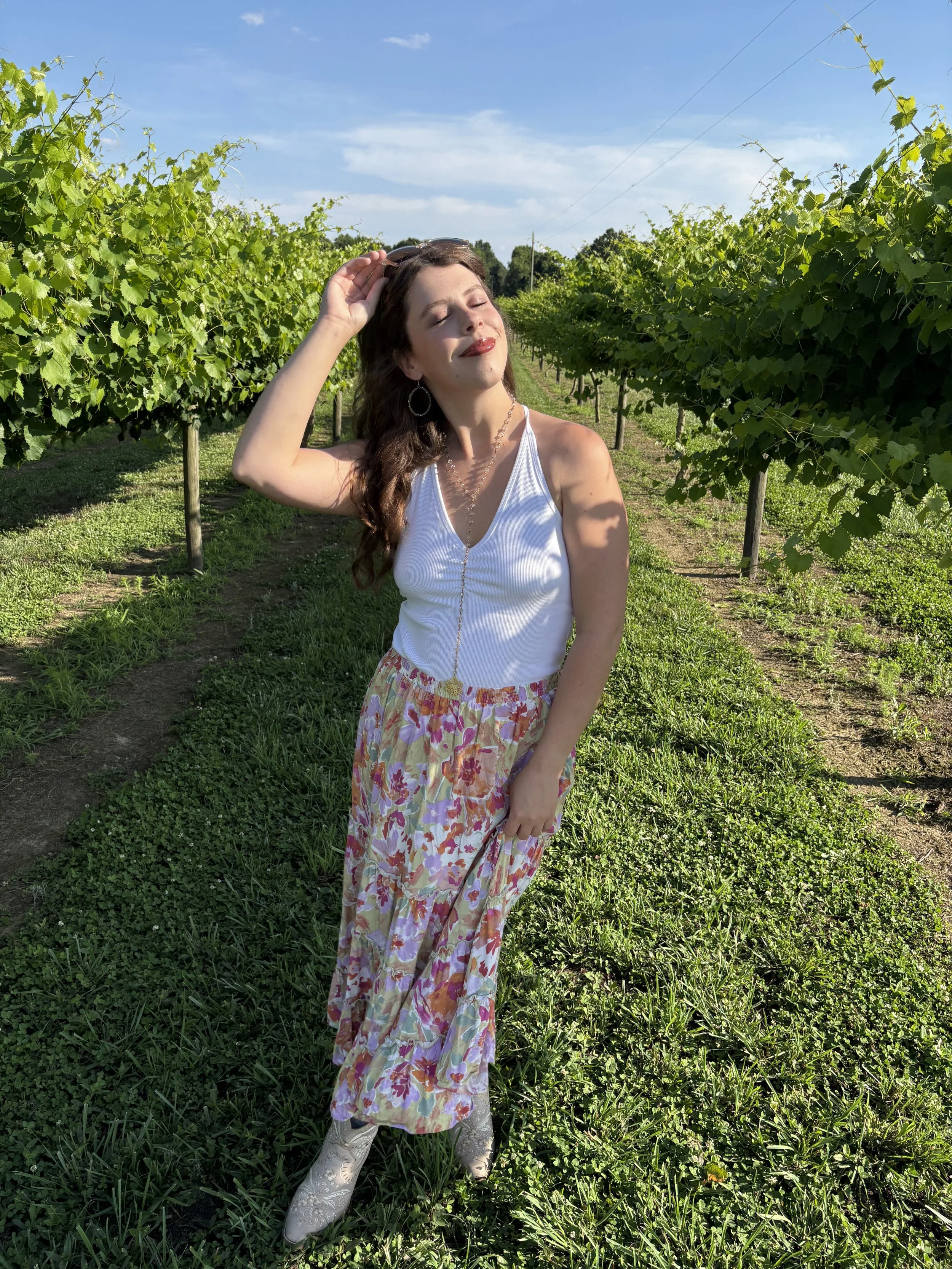 Vineyard outfit Inspiration summer time