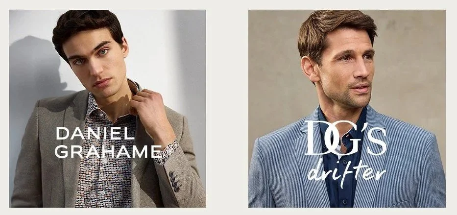 Douglas &amp; Grahame Suits Arrive in Stockport