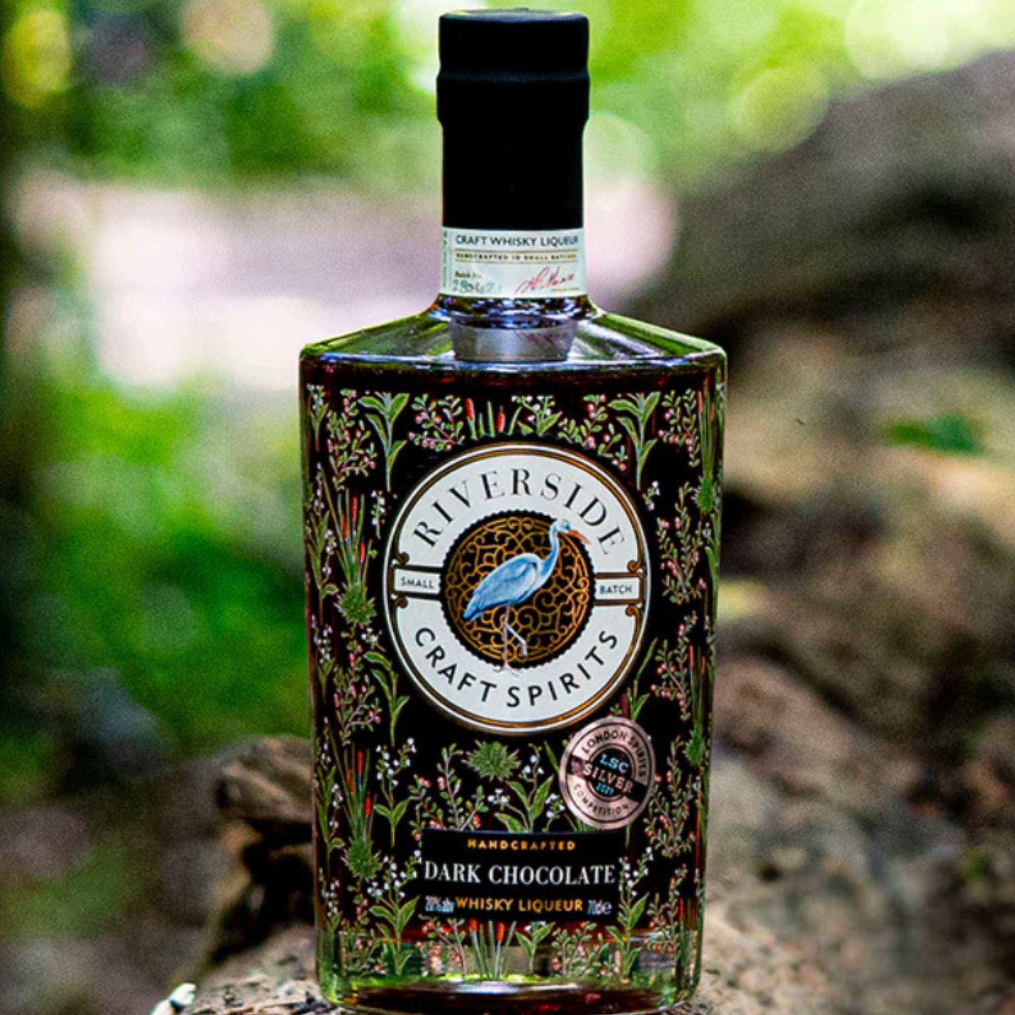 reddish artisan market dark chocolate liquor whisky