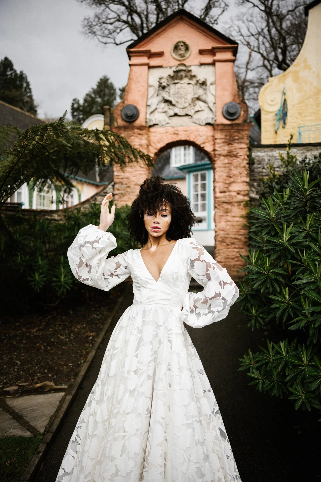 E&W Couture - Floral Sustainable Wedding Dress