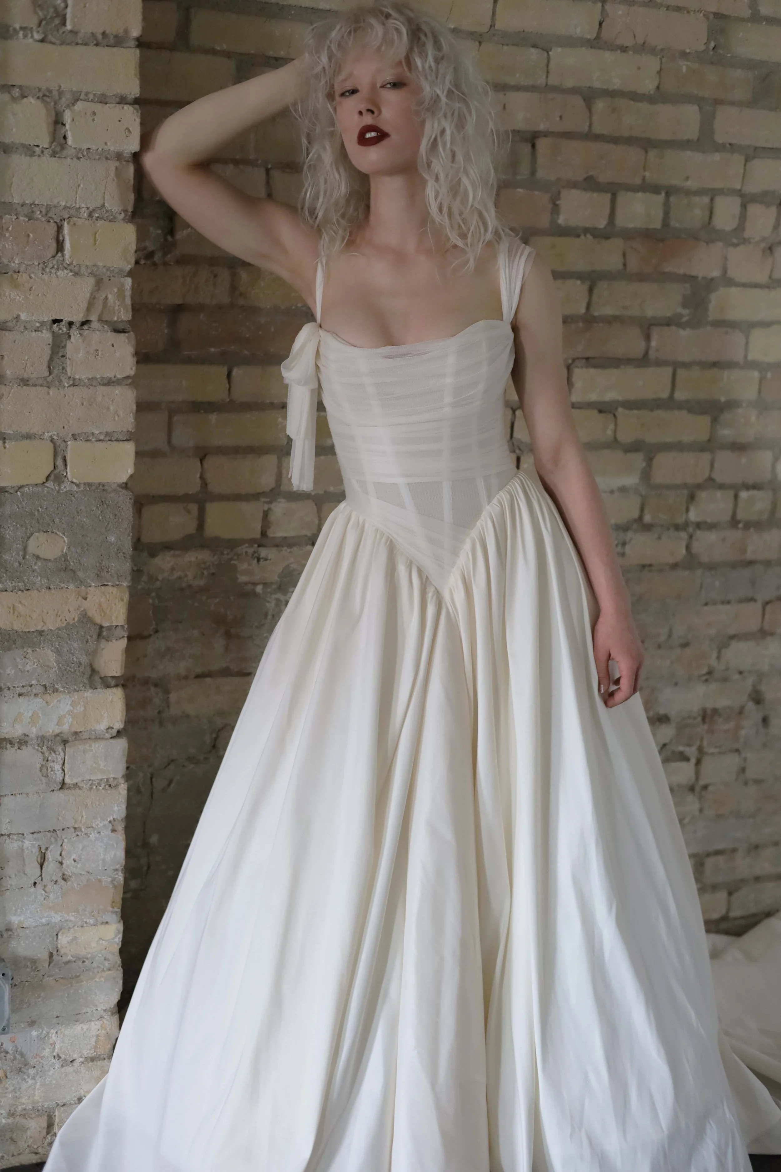 Vintage inspired wedding dress - Tara LaTour