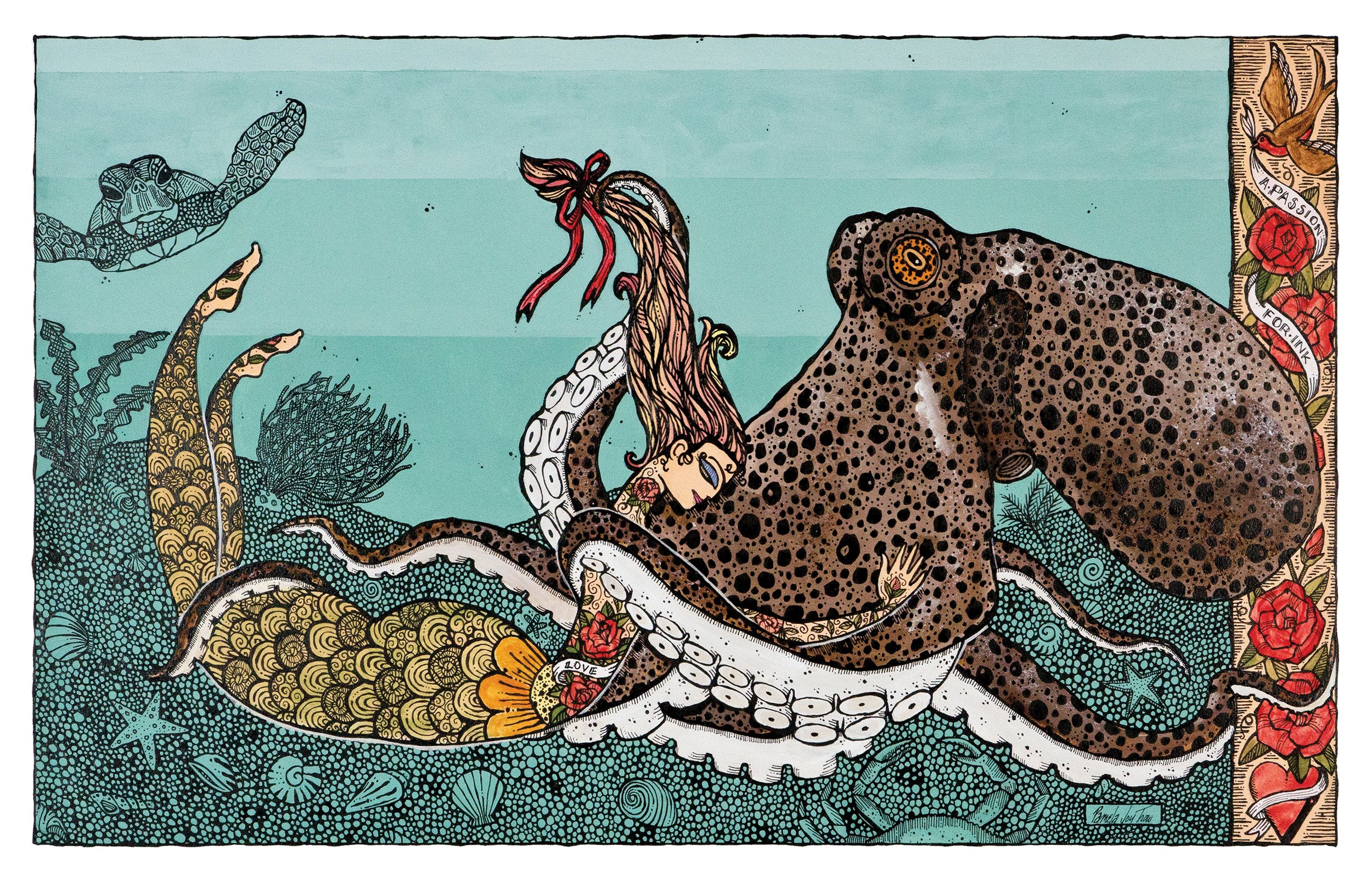 A Passion For Ink - Pamela Joy Trow