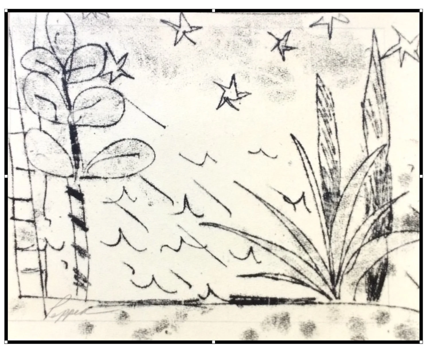 Sweet Summer Night | Linda Pepper | 13 x 16 (without frame) | $ 350