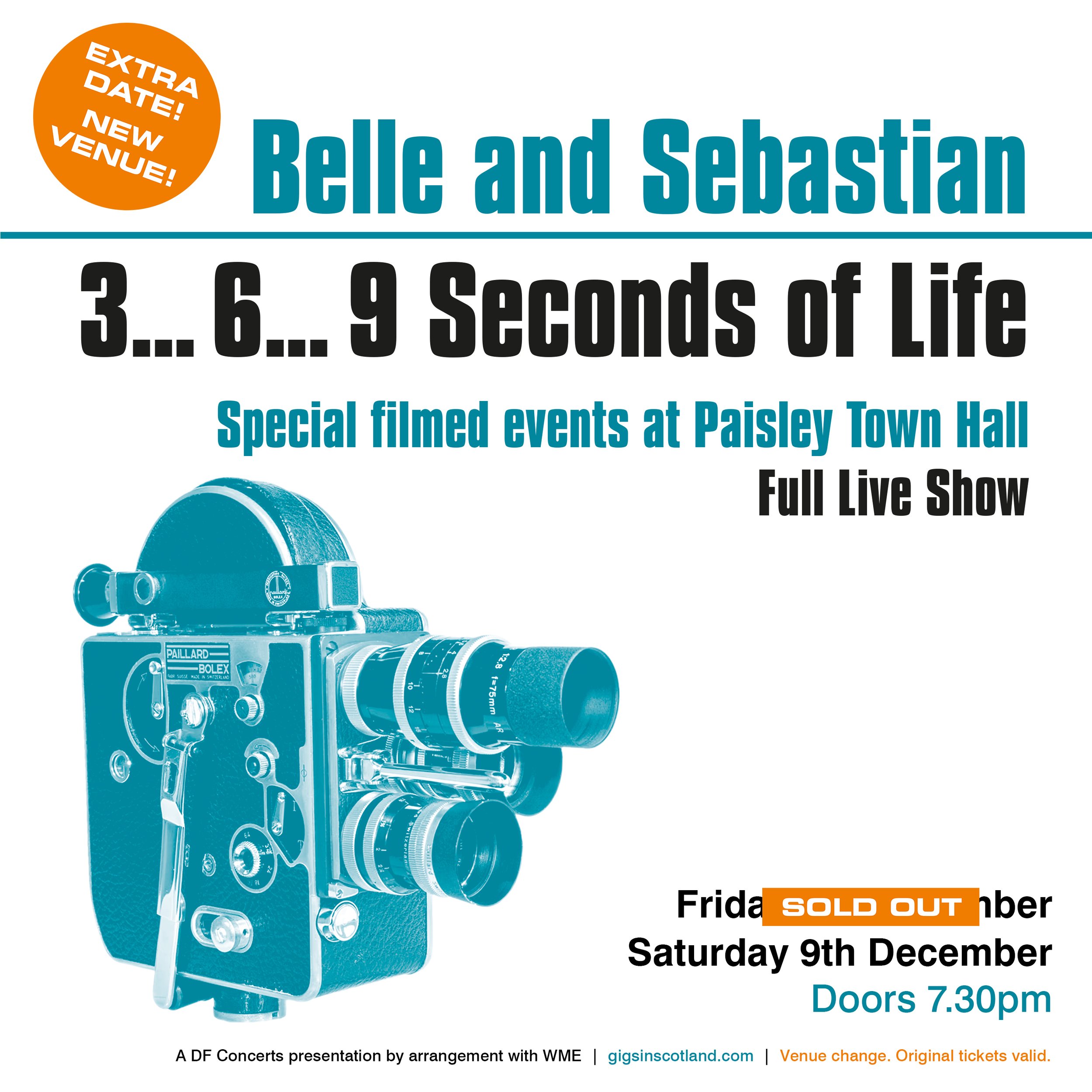 Motherwell Concert Hall concerts - change of venue announce
