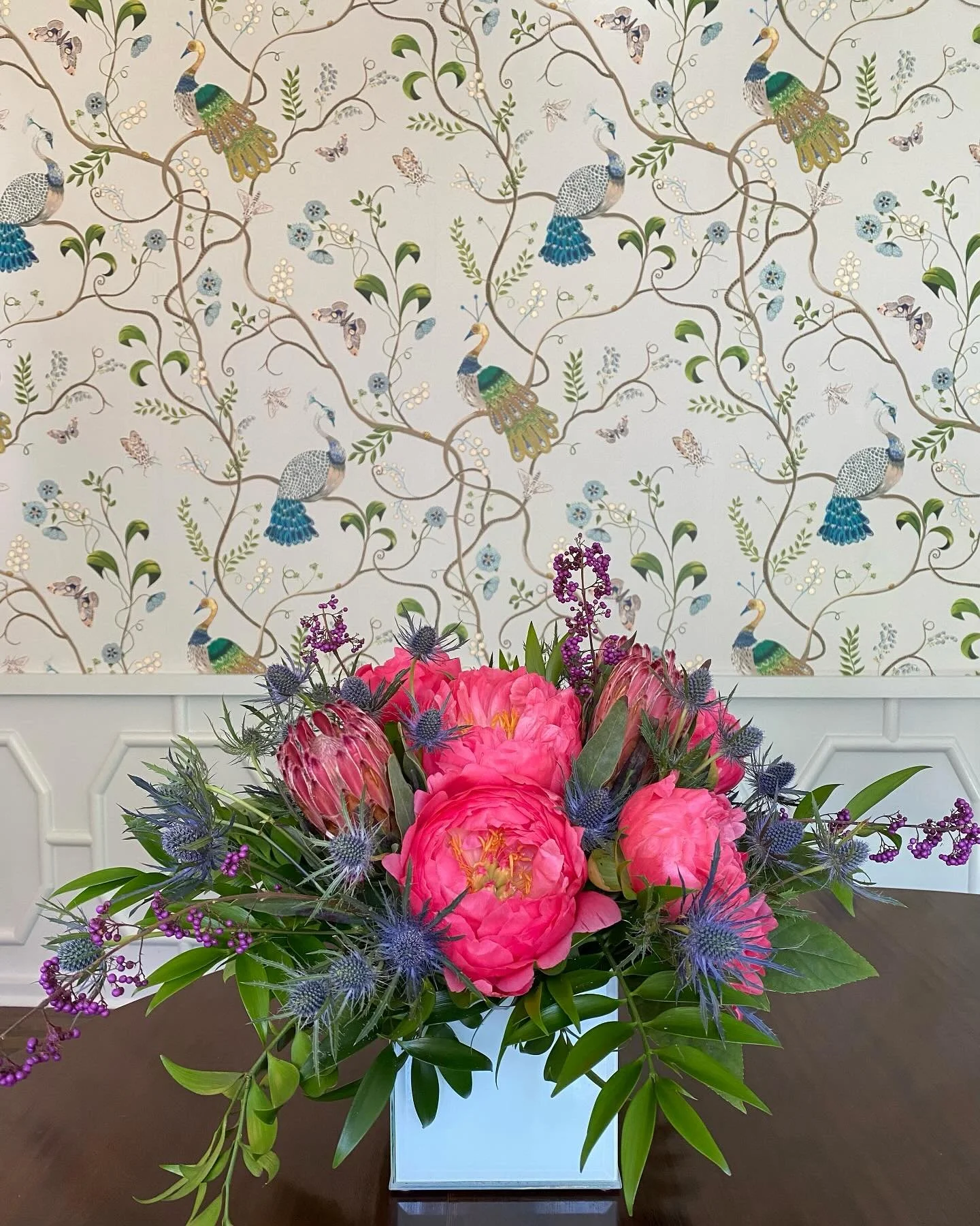 What happens when color, composition, and a dining room agree