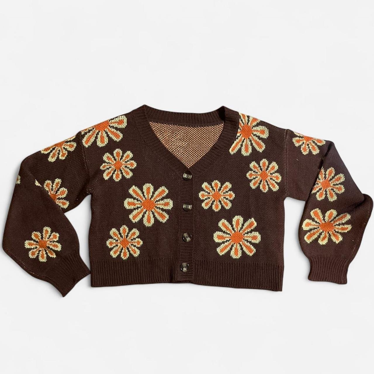 Shin Floral Knit Cardigan