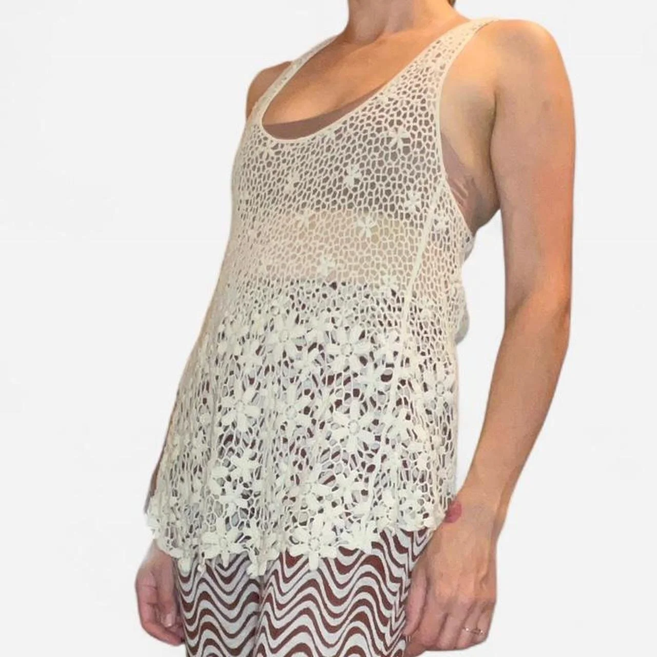 Exquisite Crochet Lace Tank Top