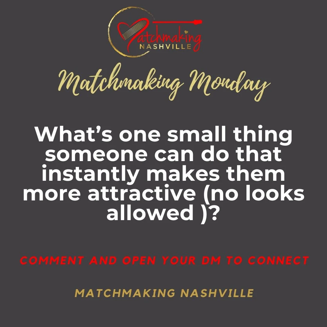 Confidence? Kindness? A sense of humor? 🥰
Tell us &mdash; what&rsquo;s that one little thing that makes someone instantly irresistible (no looks allowed 😉)? #matchmakingmonday