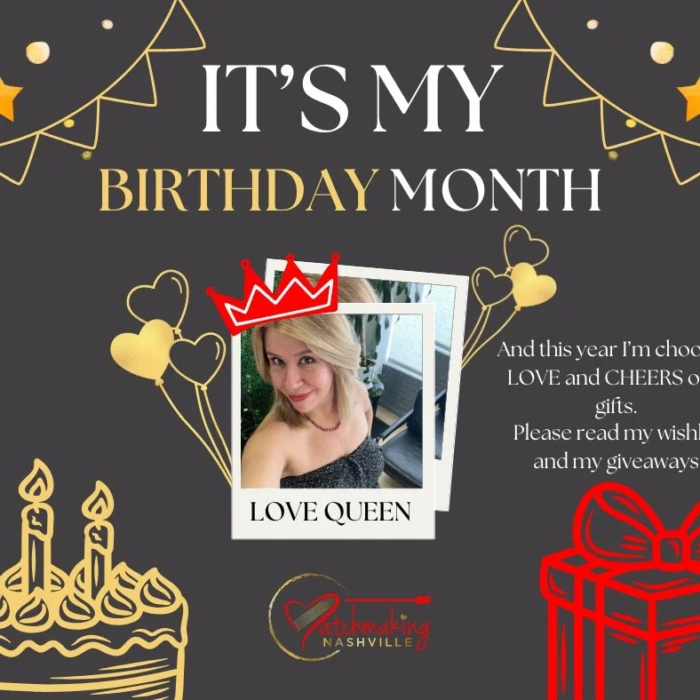 It&rsquo;s my birthday month, and instead of gifts, I&rsquo;m wishing for something very on-brand&hellip; to help more people fall in love.
This year I&rsquo;ve matched exceptional men with incredible partners, and coached amazing women who not only 
