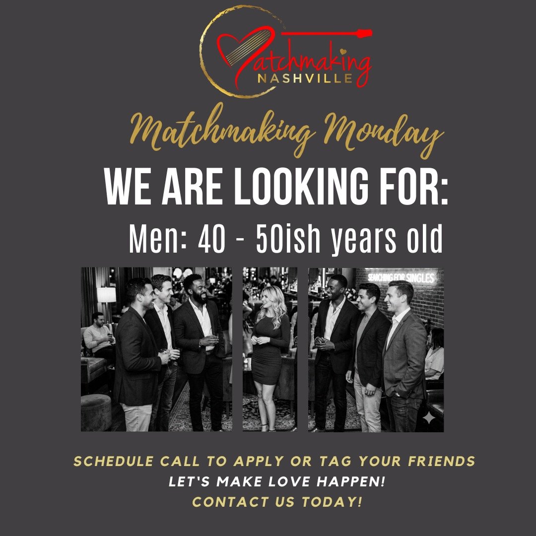 Matchmaking Monday 💫
Seeking men 40&ndash;50 who are ready for something real&mdash;not just another date.
I&rsquo;m working with a standout 46-year-old woman; beautiful, fit, kind, and deeply grounded. She loves her career, has strong friendships, 
