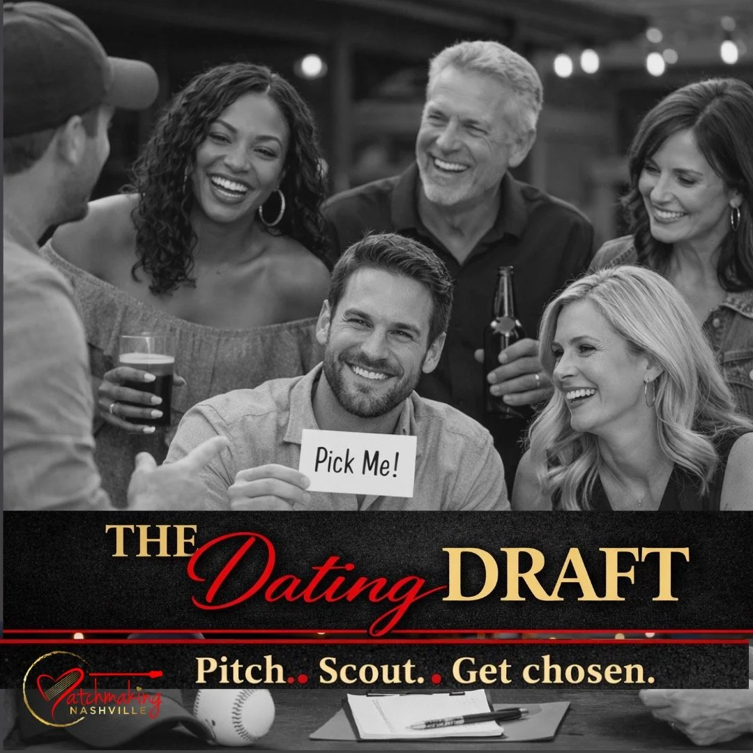 🚨 Nashville Singles&mdash;quick reminder 👀
If you&rsquo;ve been meaning to try something different&hellip; this is it.
The Dating Draft ⚾ is coming up&mdash;where you can pitch, scout, and actually meet people without the awkward small talk.
Bring 