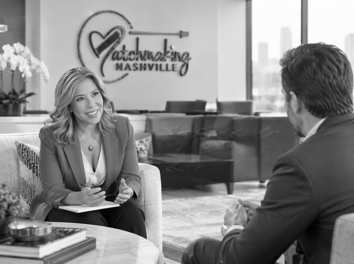 Our matchmaker is qualified to consult, coach and match professional singles.  She has an MBA and a 20 year executive career in a Fortune 500 company.