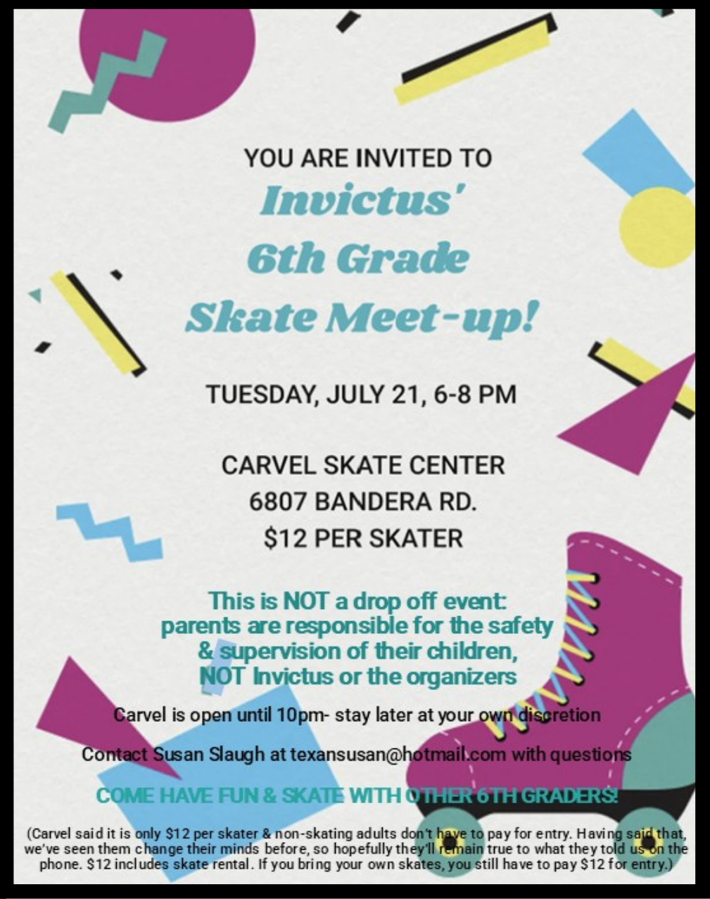Sixth Grade Meet Up