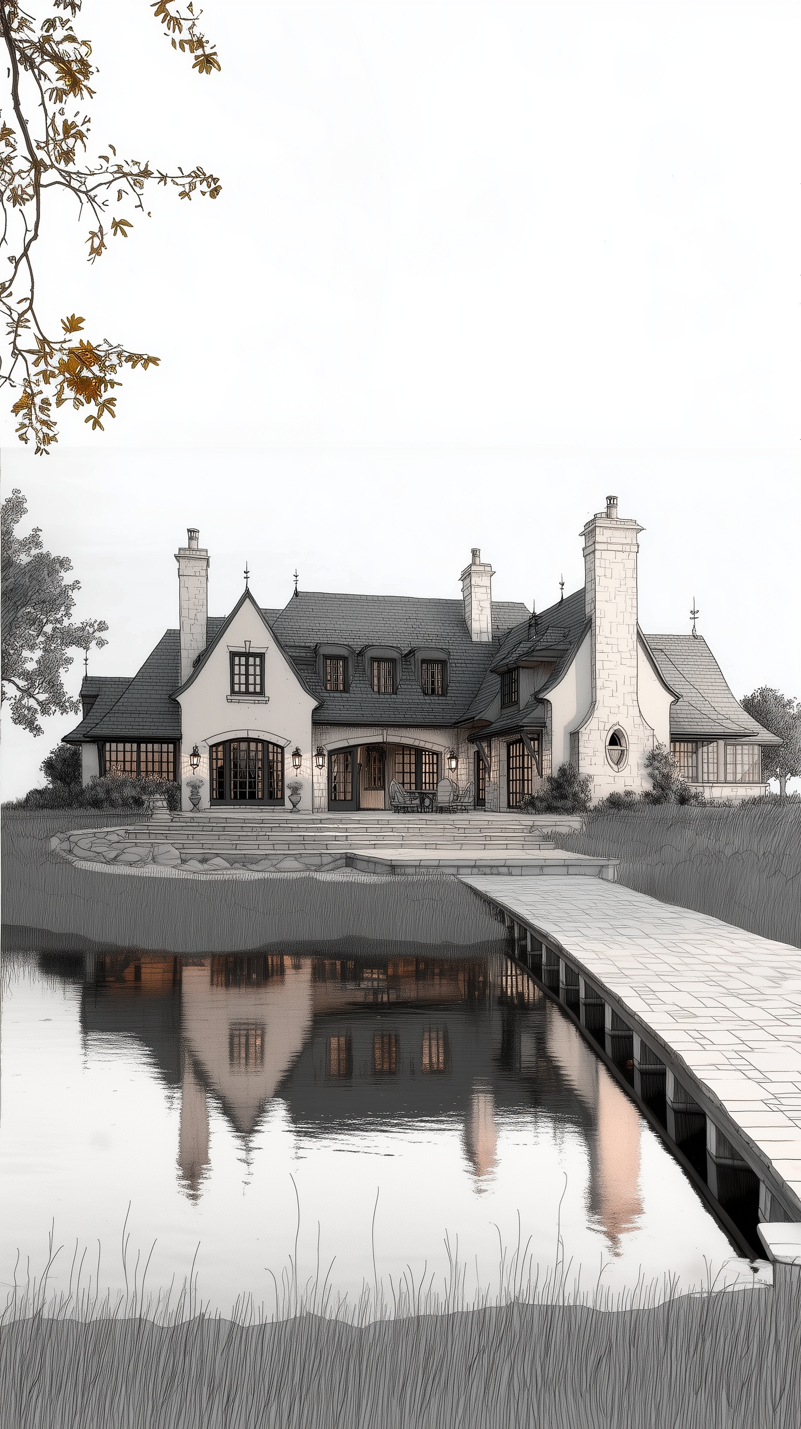 Gothic Farmhouse, River Valley, Edmonton