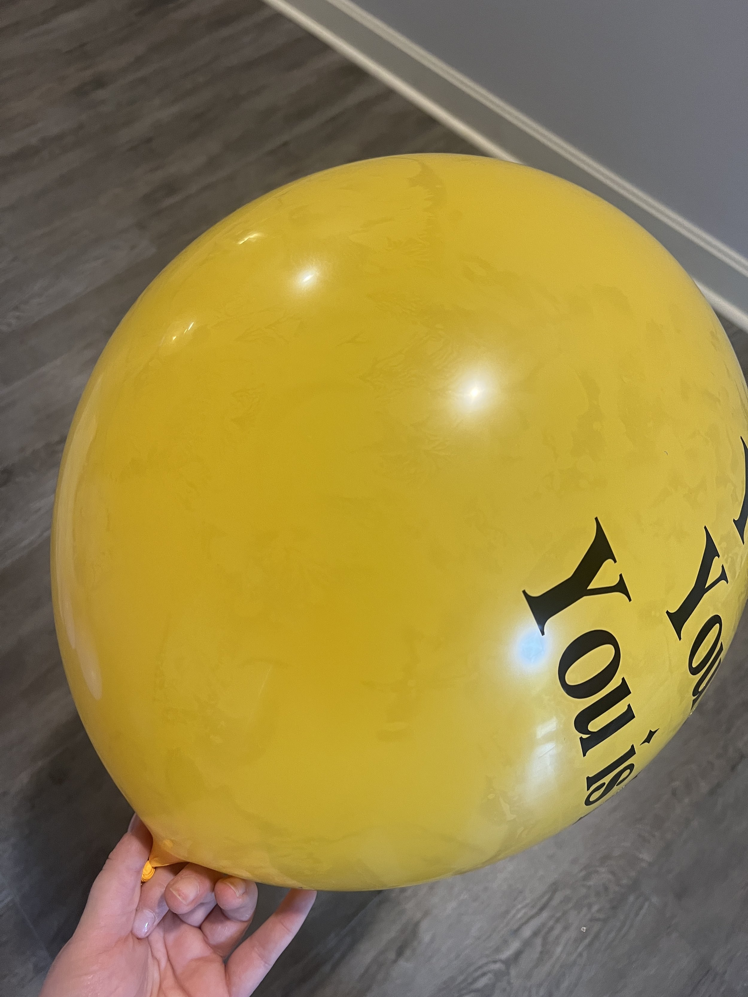 Never Burn Candles Around Balloons — Sunny Day Event Co