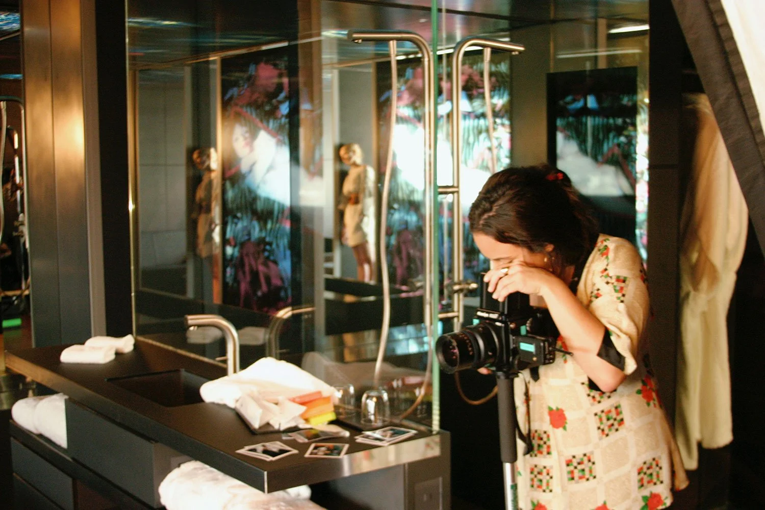 On location in Madrid.