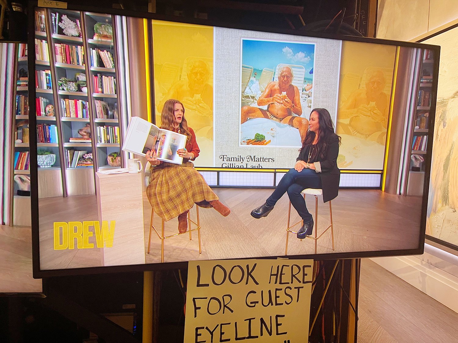 Talking to Drew Barrymore about Family Matters.