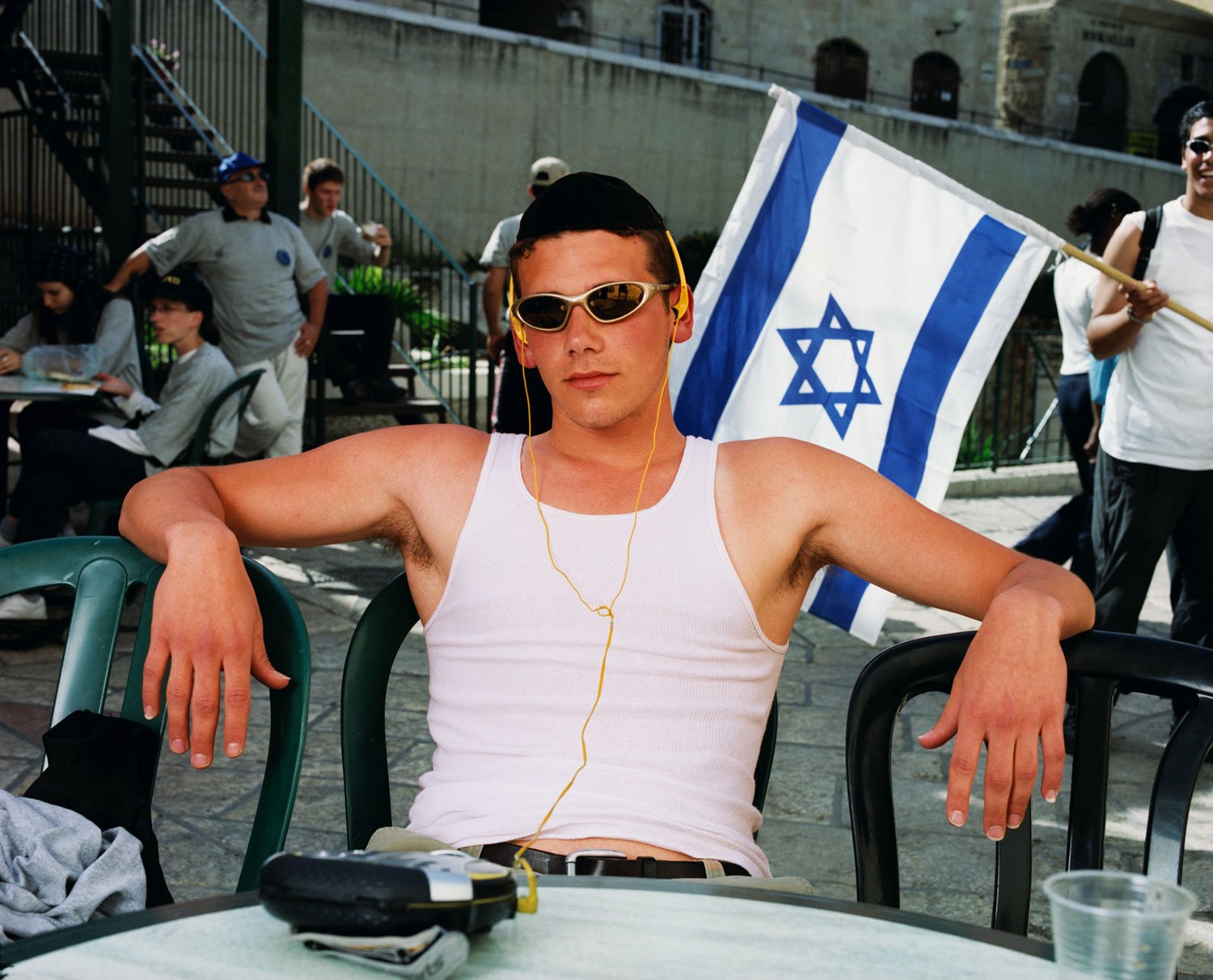 Yussie in the Old City, Jerusalem, May 2002