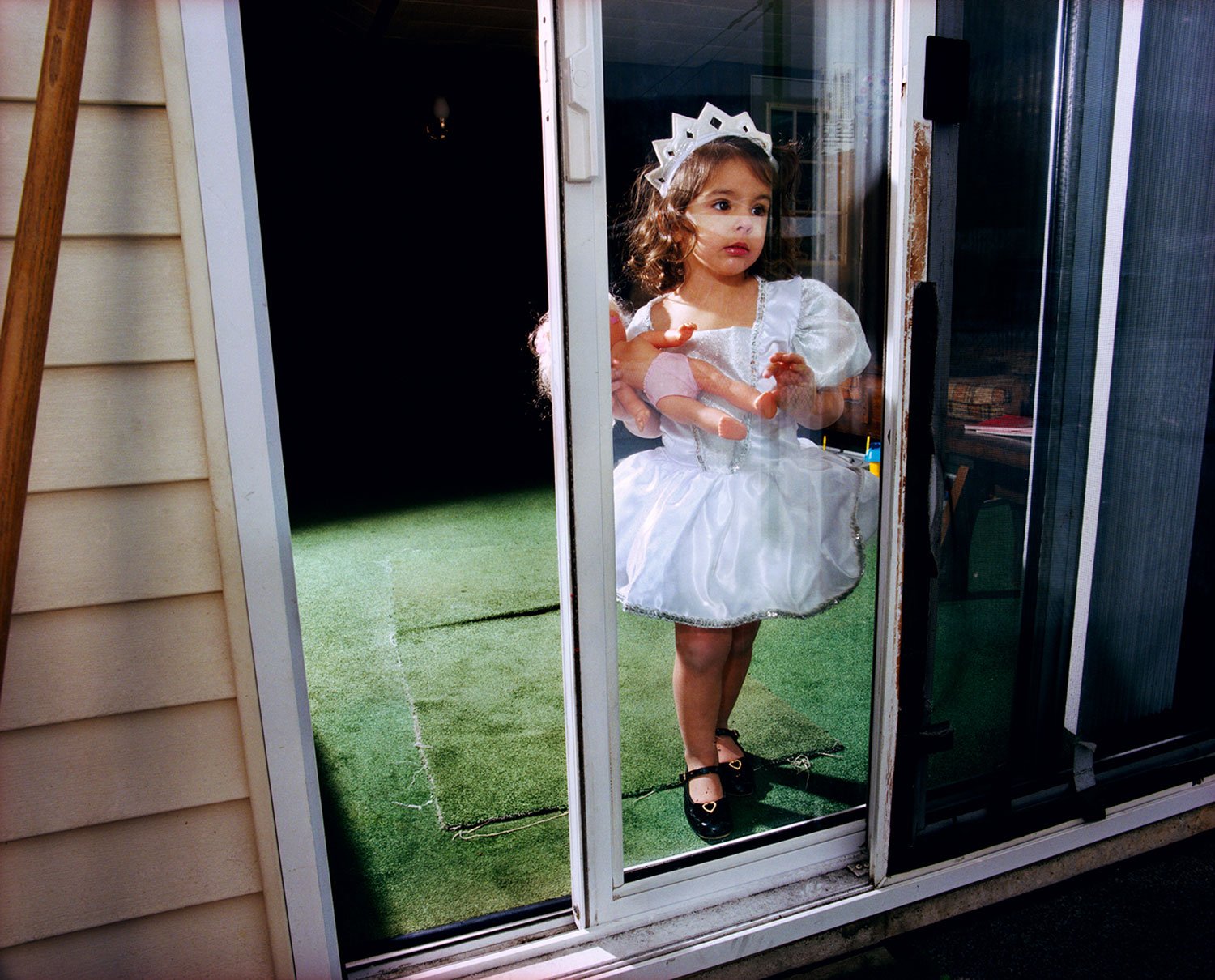 Taylor at the window