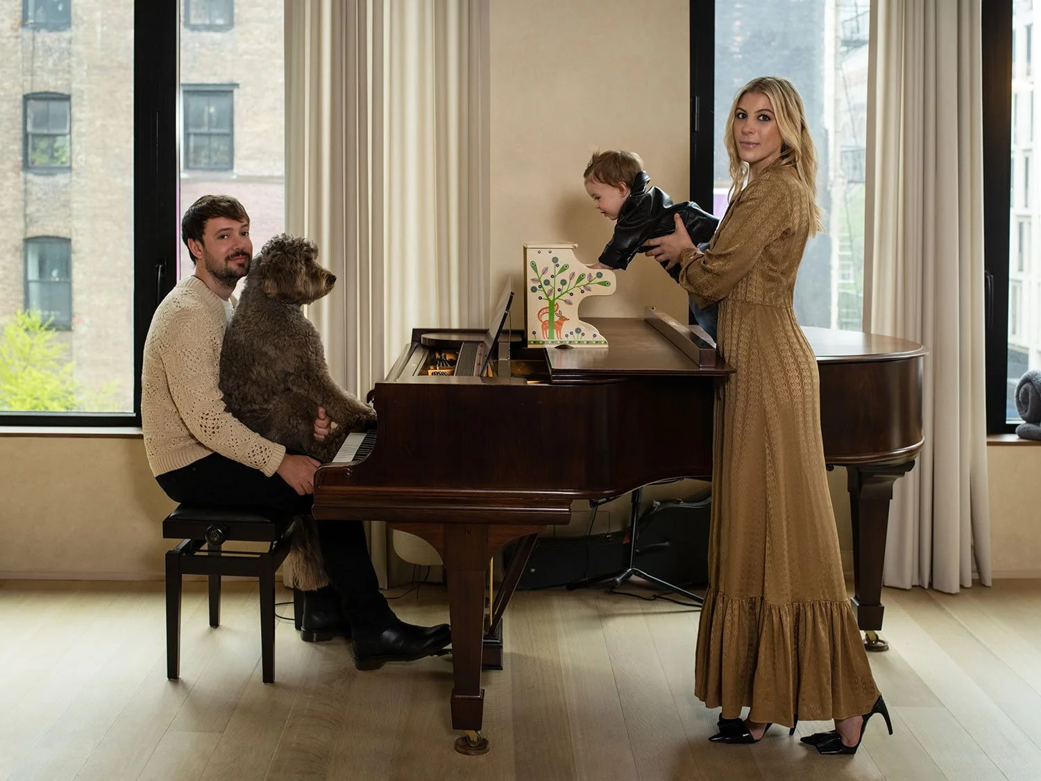Ben Lovett and Molly Howard