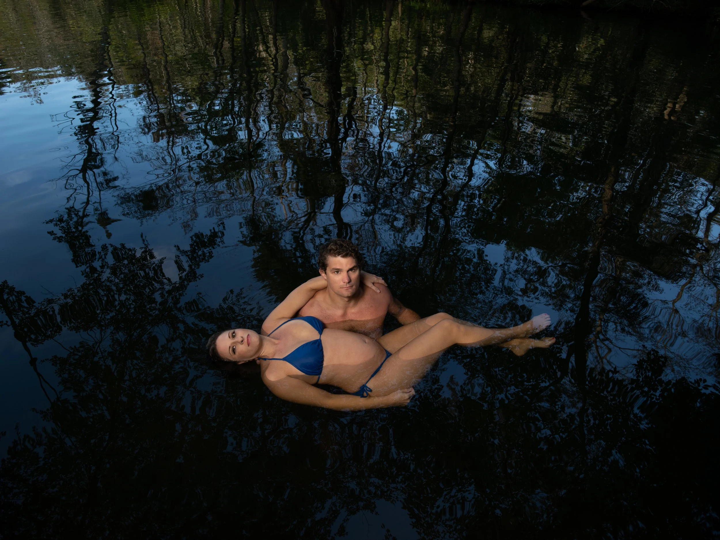 Katie Hill and Alex Thomas