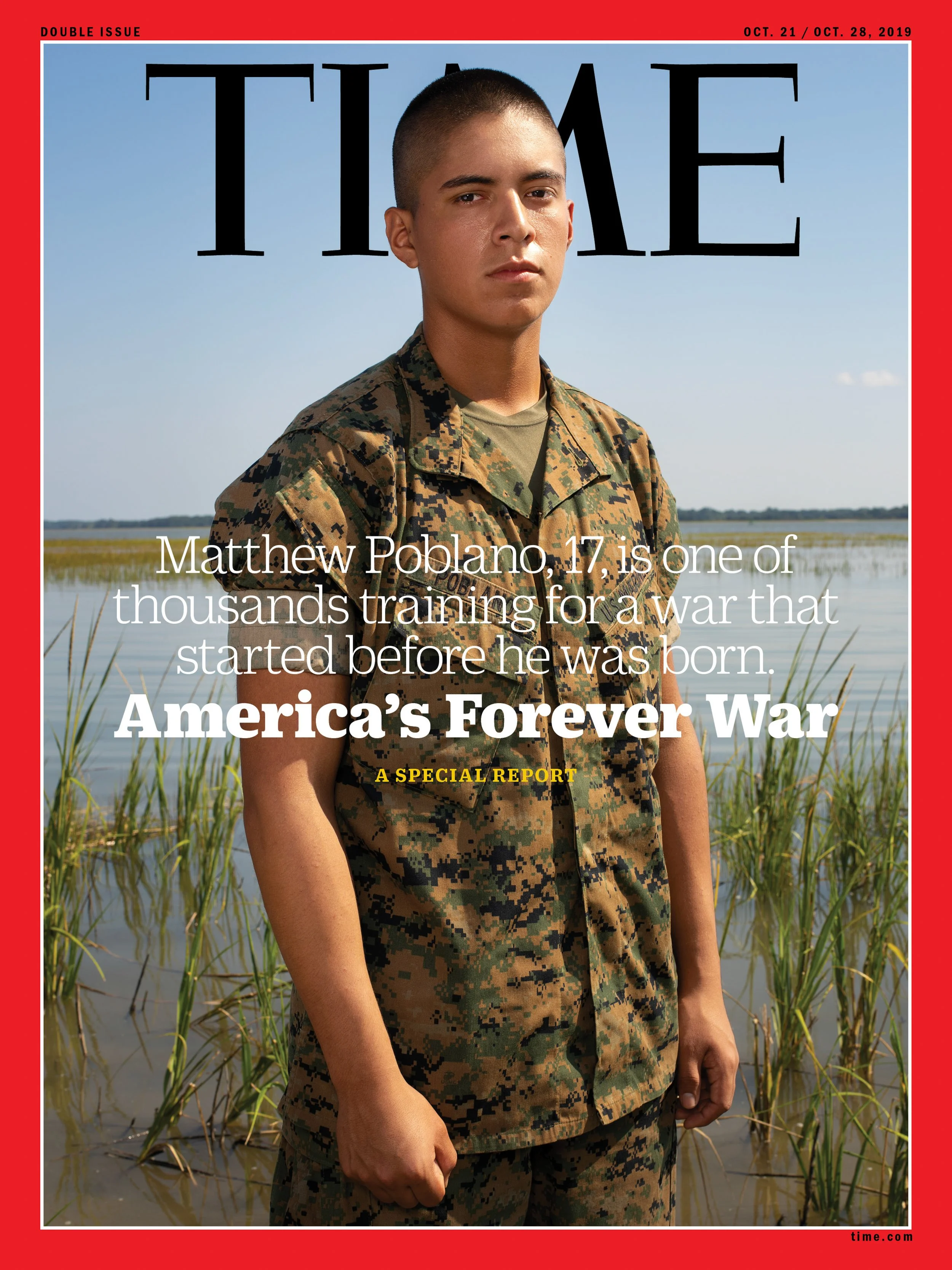 Matthew Poblano, 17, from Bay Shore, NY