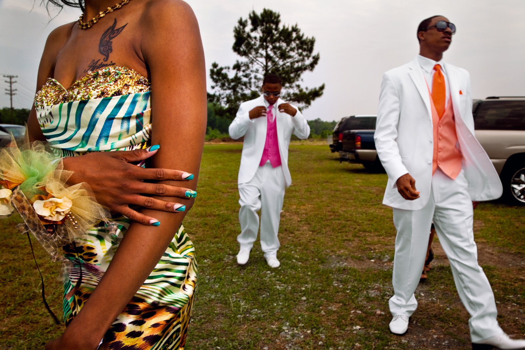 Seniors arriving at the first integrated prom, Lyons, Georgia, 2010