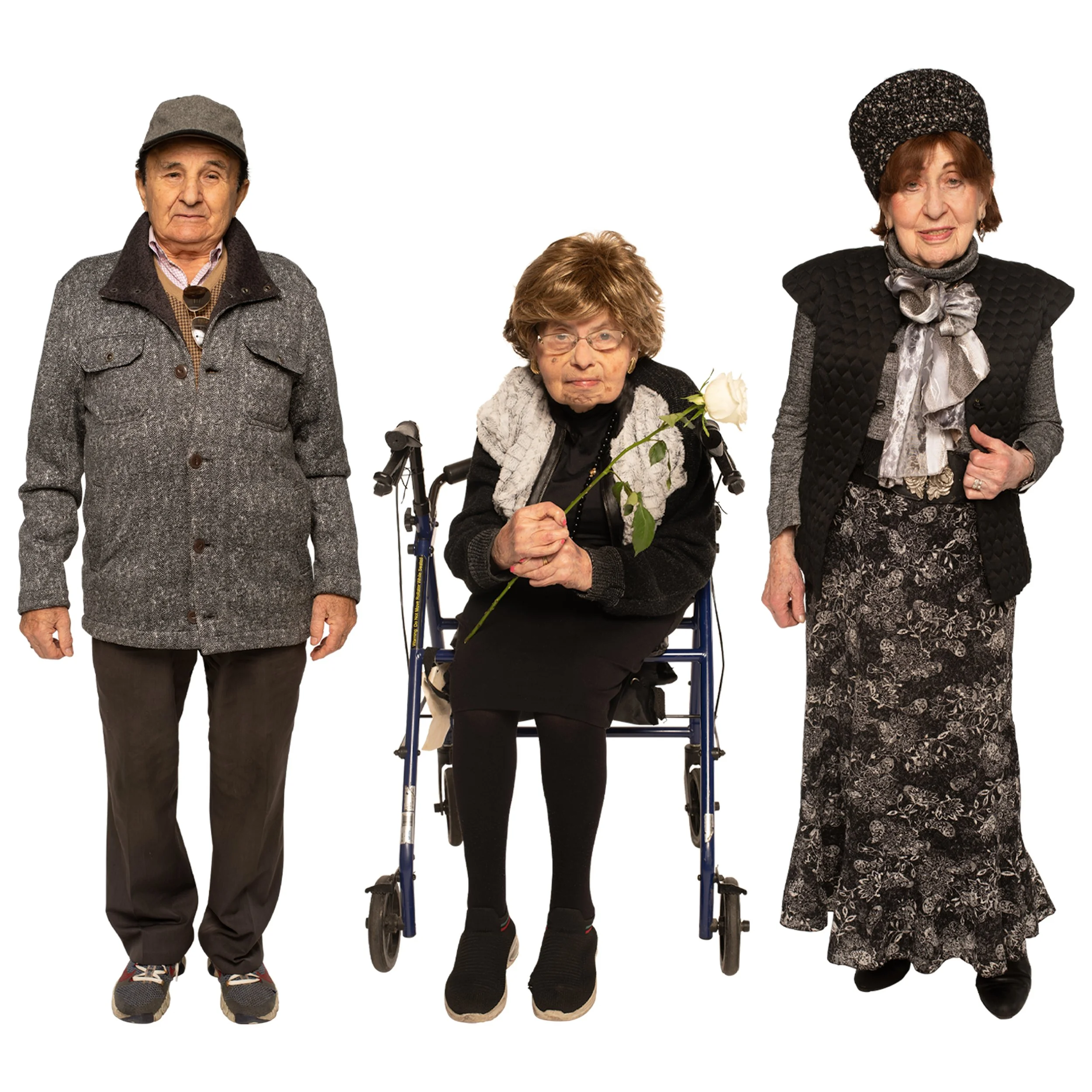 Moisey Vaysman, Hindy Fischer, Alice Rosenberg