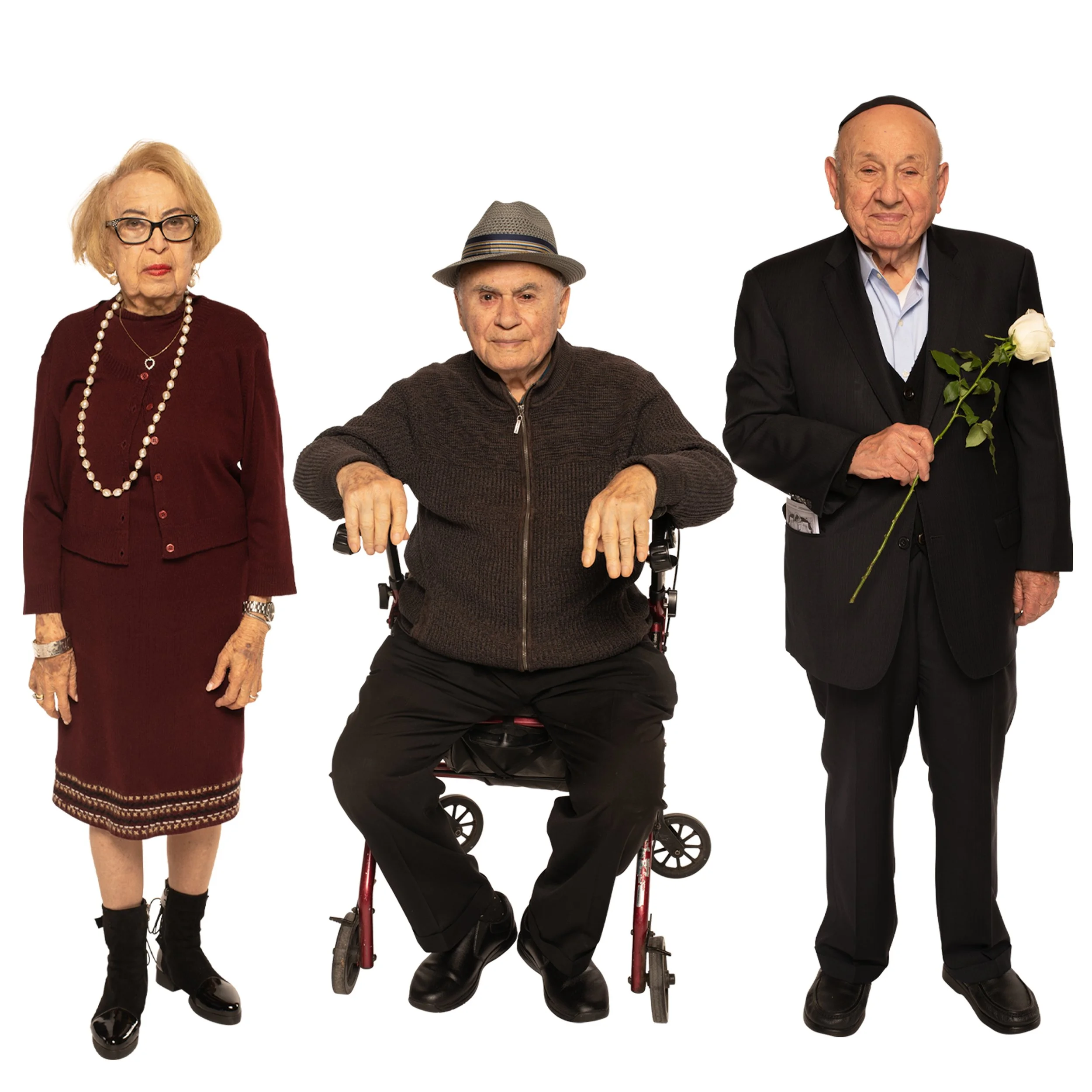 Rina Nudel, David Einhorn, Sol Mermelstein