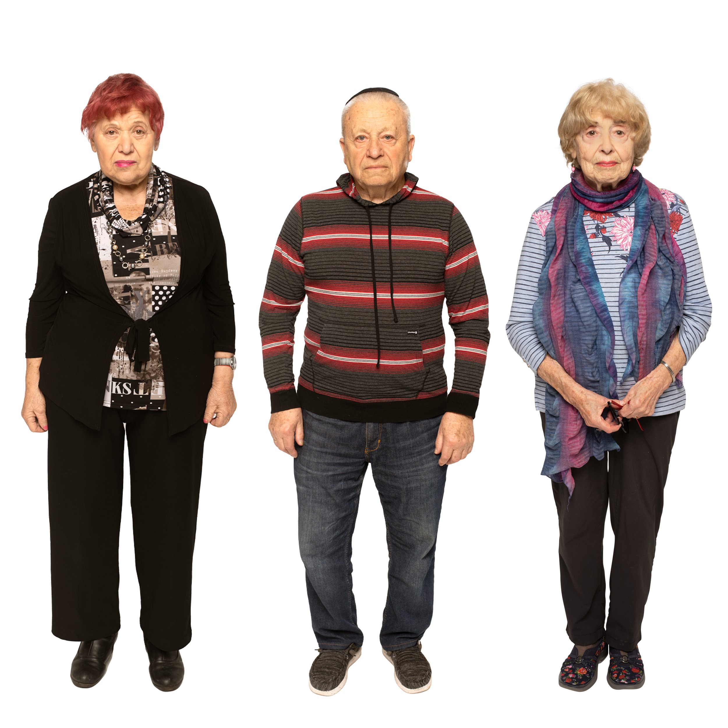 Rakhil Krymko, Boris Lyukter, Asna Krymko, 