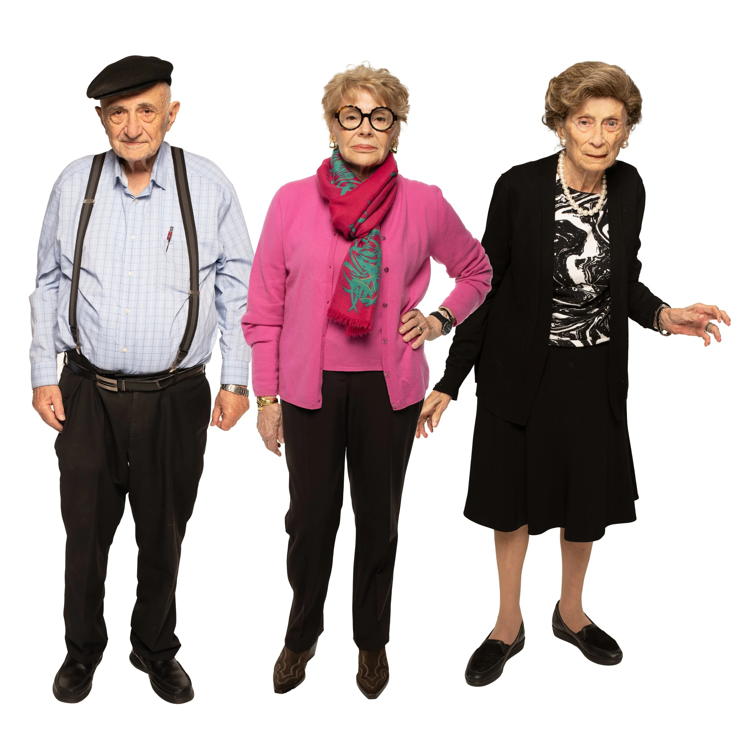Ernest Katz, Esther Berger, Riva Weisner