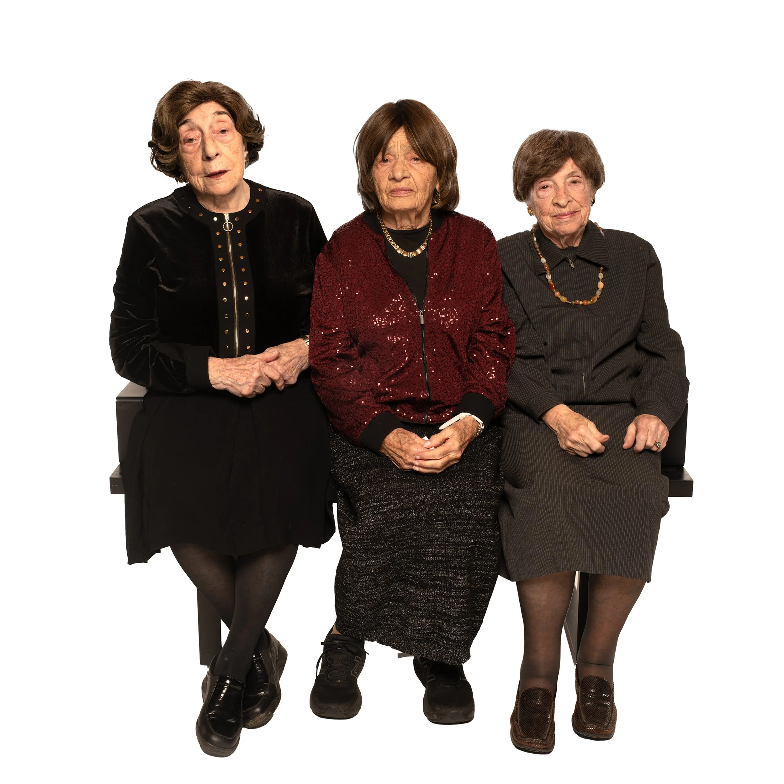 Adele Rubenstein, Paula Weiss, Chana Shapiro