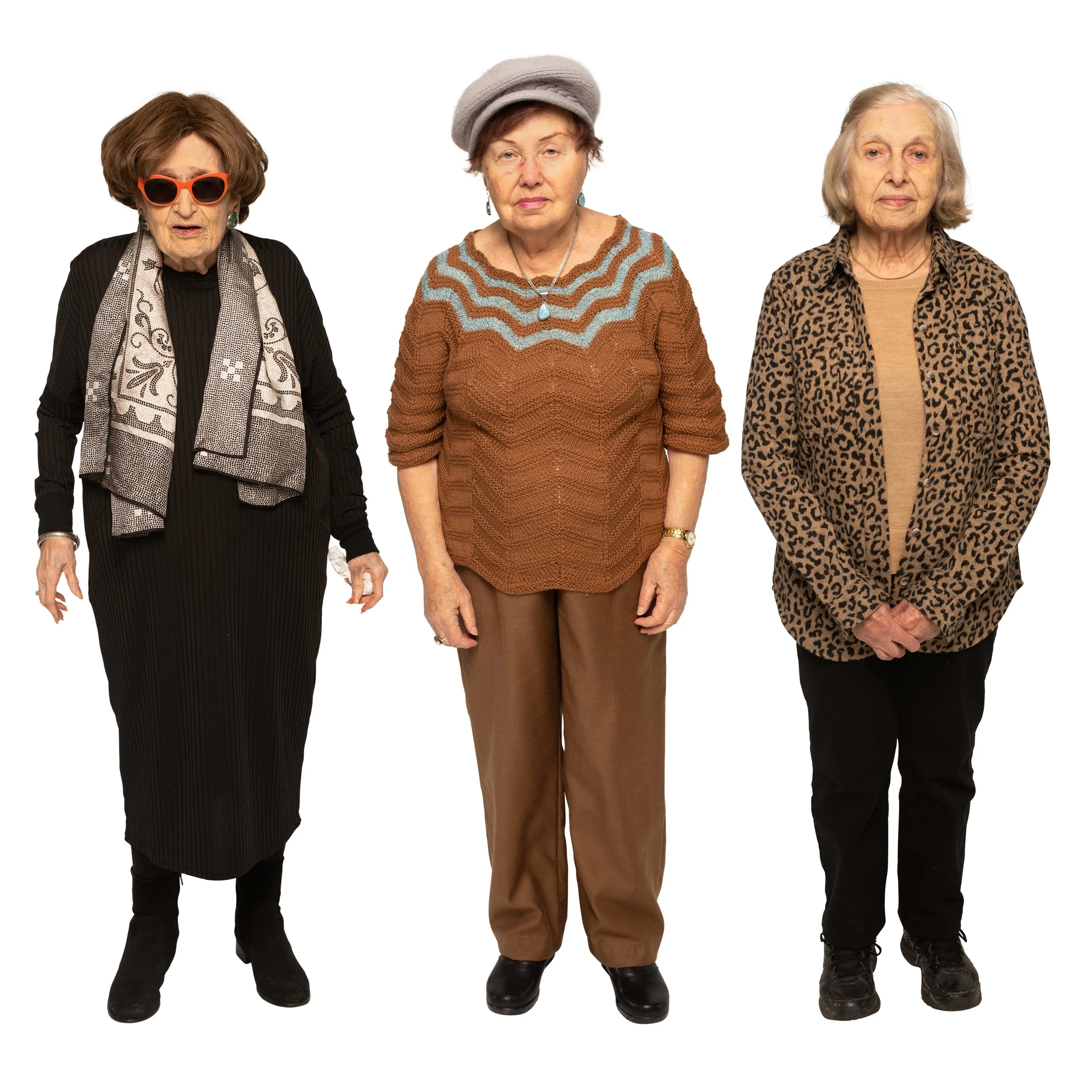 Hadassa Carlebach, Ida Shklayayana, Raymonde Abrams