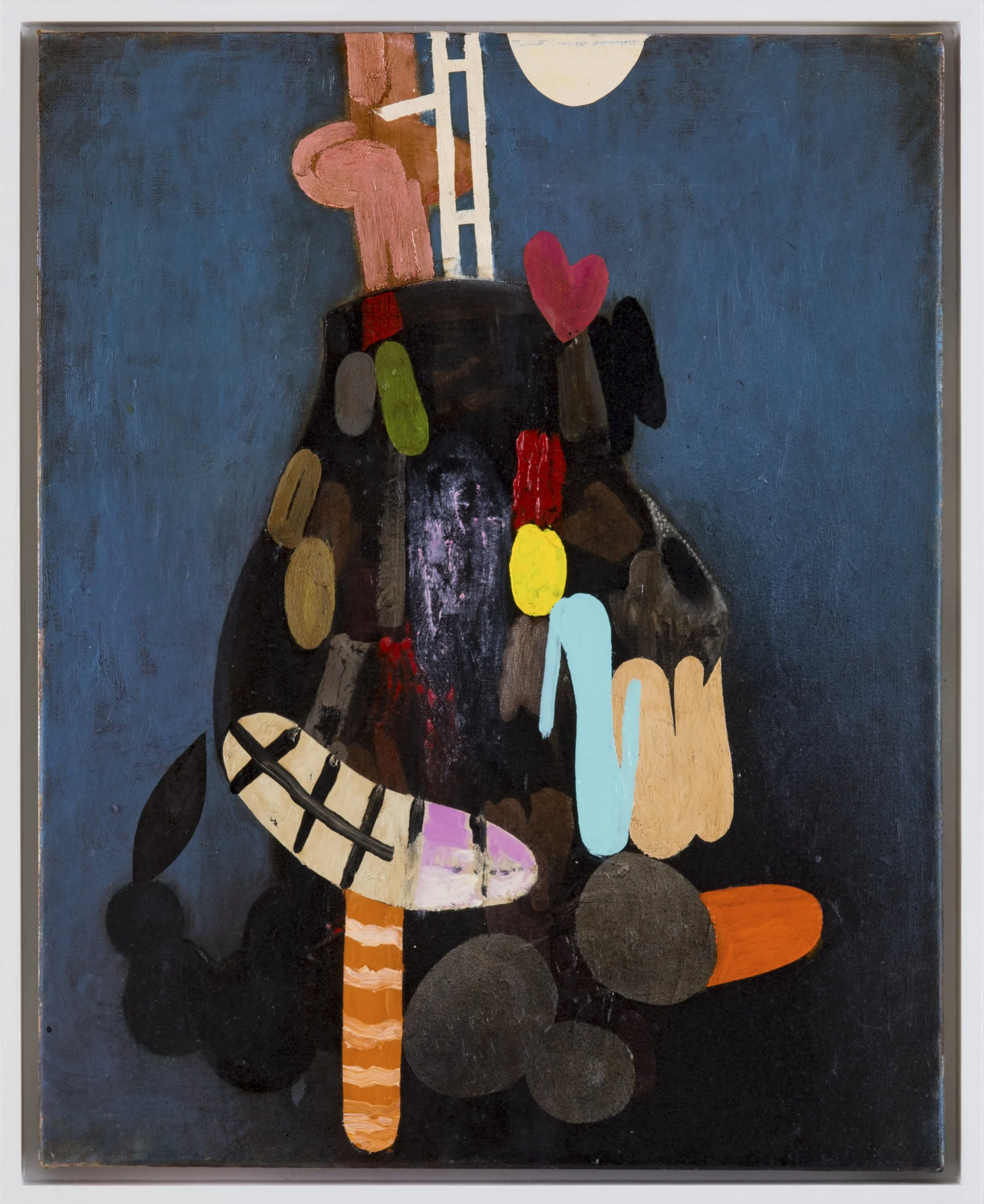 T.L. Solien  Glove for Lefty #1 , 2017 oil on canvas 20 x 16 in. 50.8 x 40.6 cm