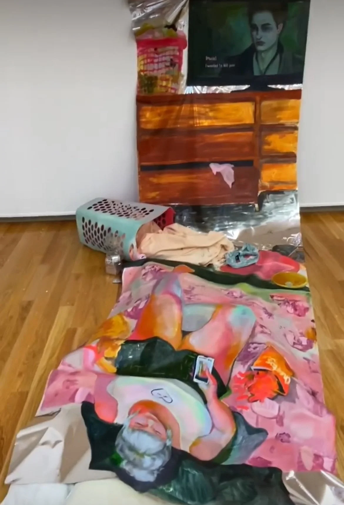 Andrea Shonna Simon, "Rorschach Sheets" (2023)