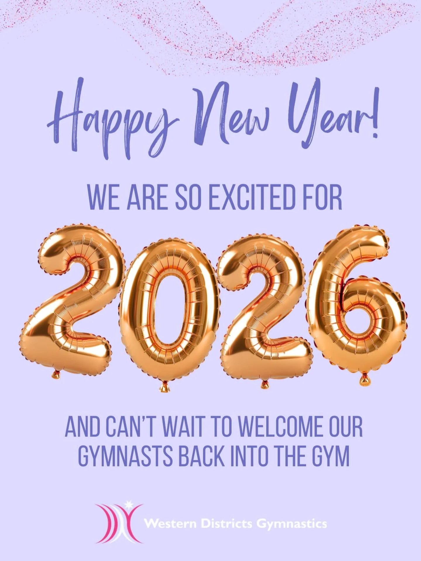 Happy New Year to all our friends and families ✨

Competitive Squad classes start back 5th January

Recreational and Kinder classes start back 27th January 

Our Holiday program is running - 5th January to the 23rd January