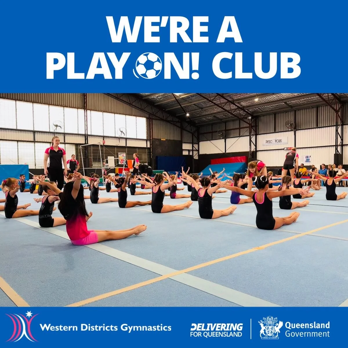 Round 2 of the Play On! Sports Vouchers has officially launched! 

Each voucher is worth up to $200 and can be used to help cover the cost of sports classes.

For more information visit www.qld.gov.au