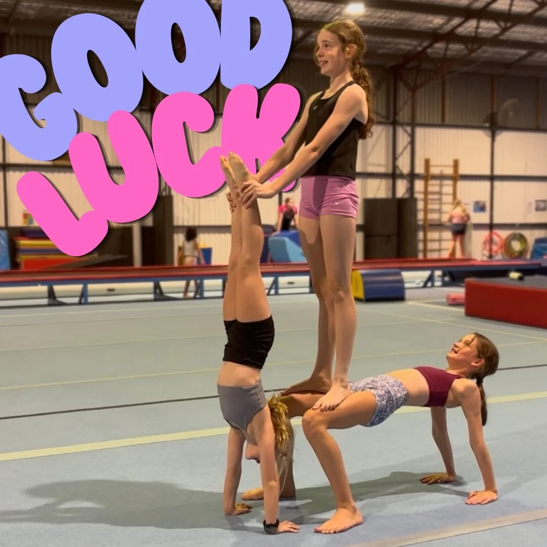 Good luck to all our Acro gymnasts competing at the Challenge 1 competition today ✨
