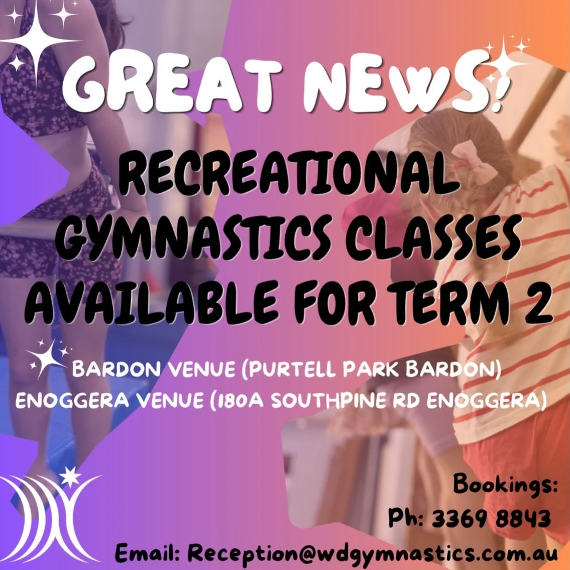 Recreational gymnastics is a fantastic way for gymnasts to get started in the sport of gymnastics. In these programs gymnasts will focus on learning the basic fundamentals to gymnastics and progress through advancing their skill sets. In our classes 
