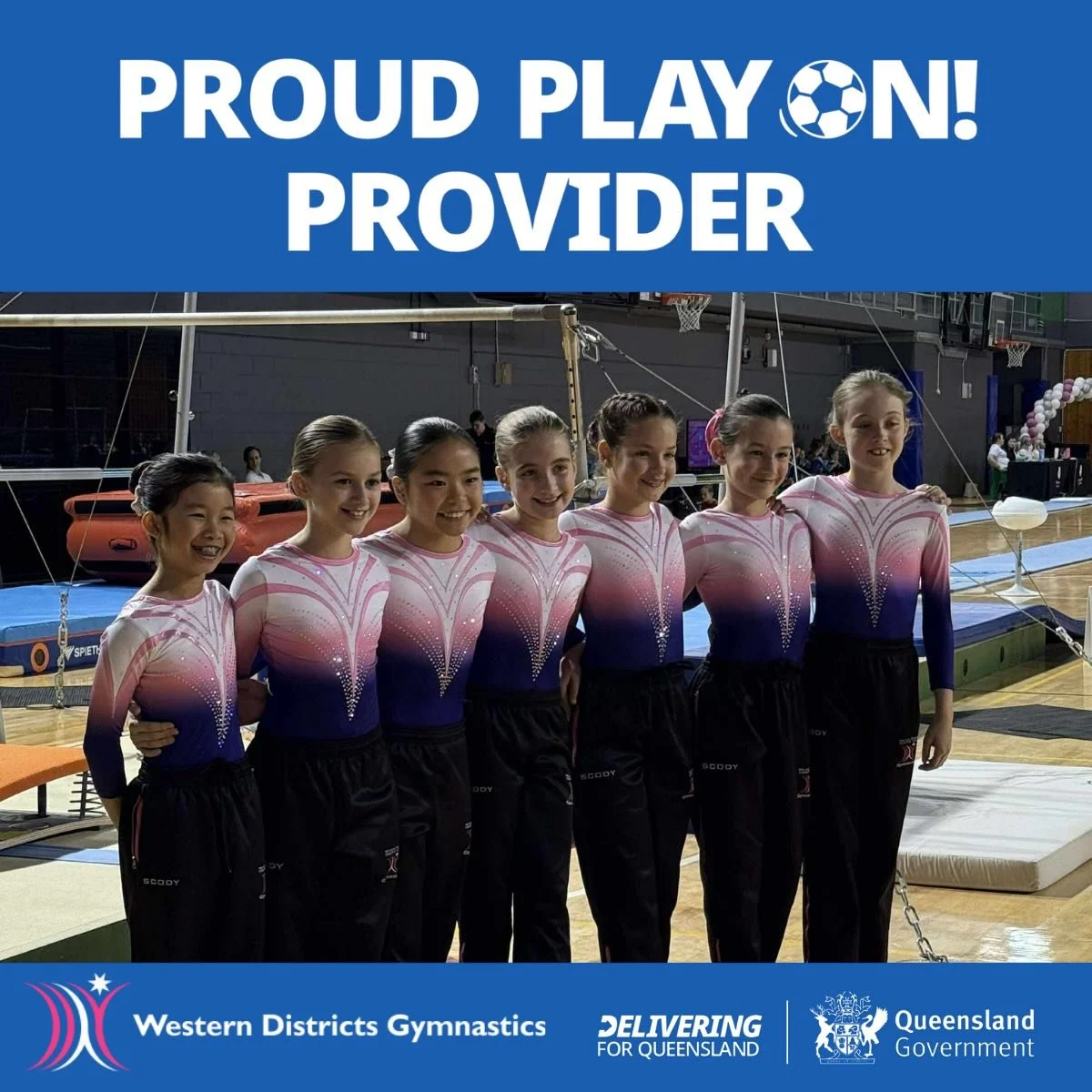 Applied for your play on voucher?! Applications are still open. Last day to redeem your voucher is June 19th 2026

🤸🤸🤸 

Use your voucher with us and gymnastics classes! Forward your voucher onto lucy@wdgymnastics.com.au