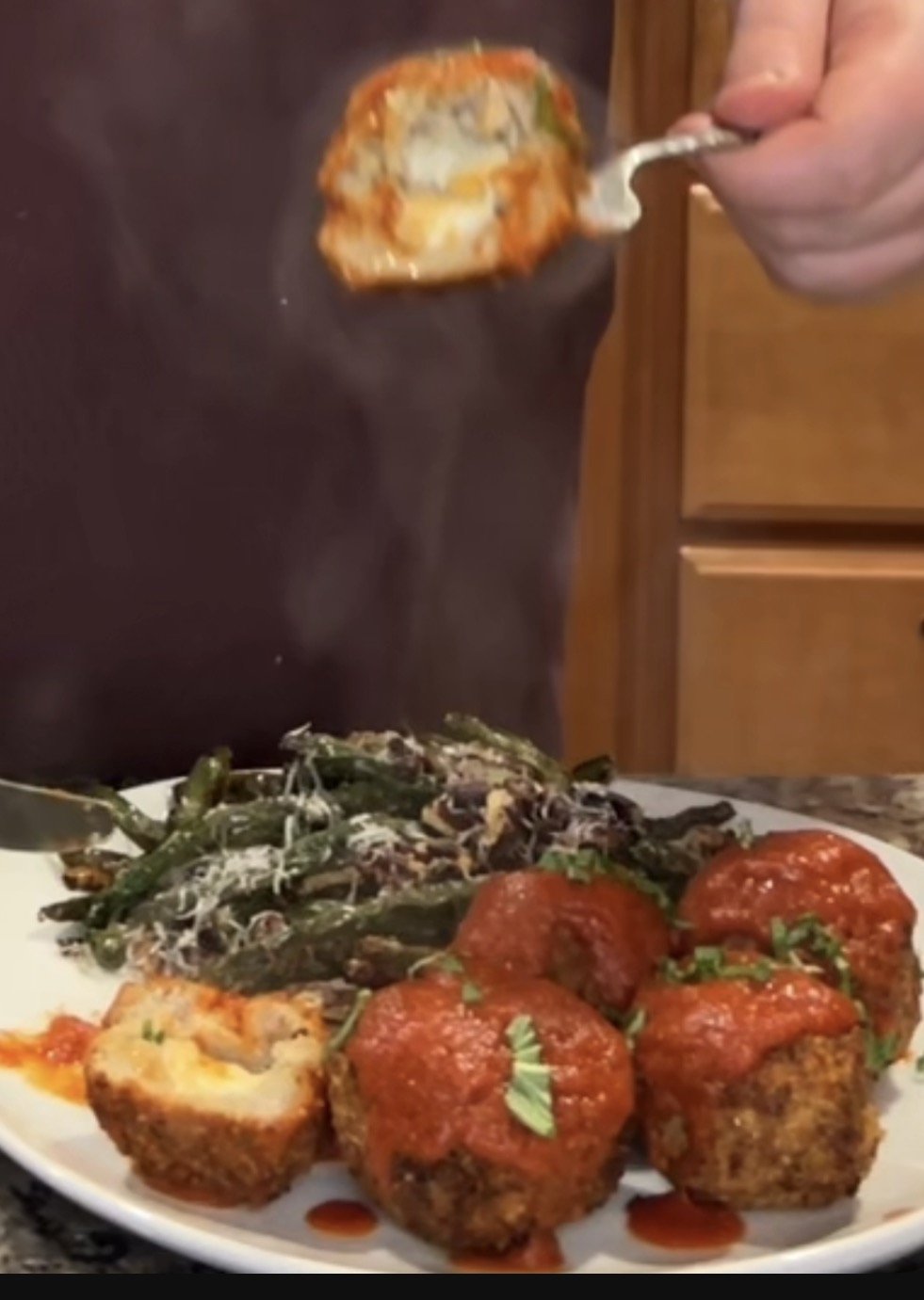 Chicken Parm Meatballs